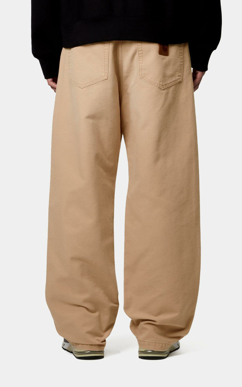 Carhartt WIP Landon Pant Dearborn Canvas Denim Stone Canvas Dusty H Brown