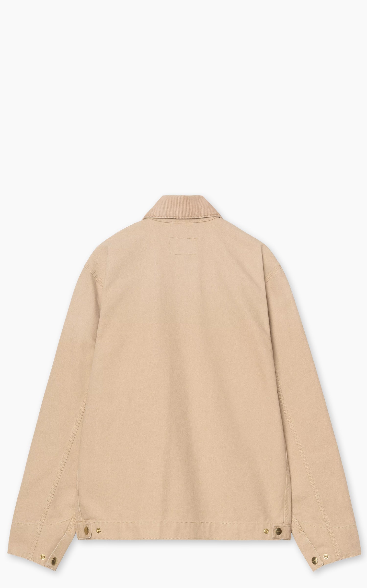 Carhartt WIP Detroit Jacket Dearborn Stone Canvas Dusty H Brown