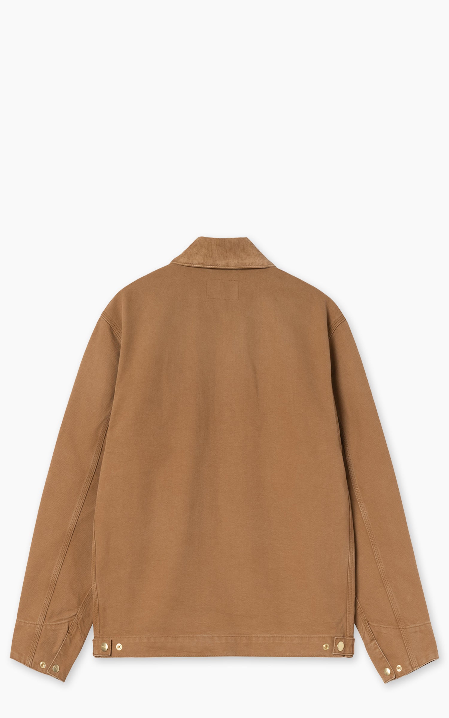 Carhartt WIP Detroit Jacket Dearborn Stone Canvas Hamilton Brown/Hamilton Brown