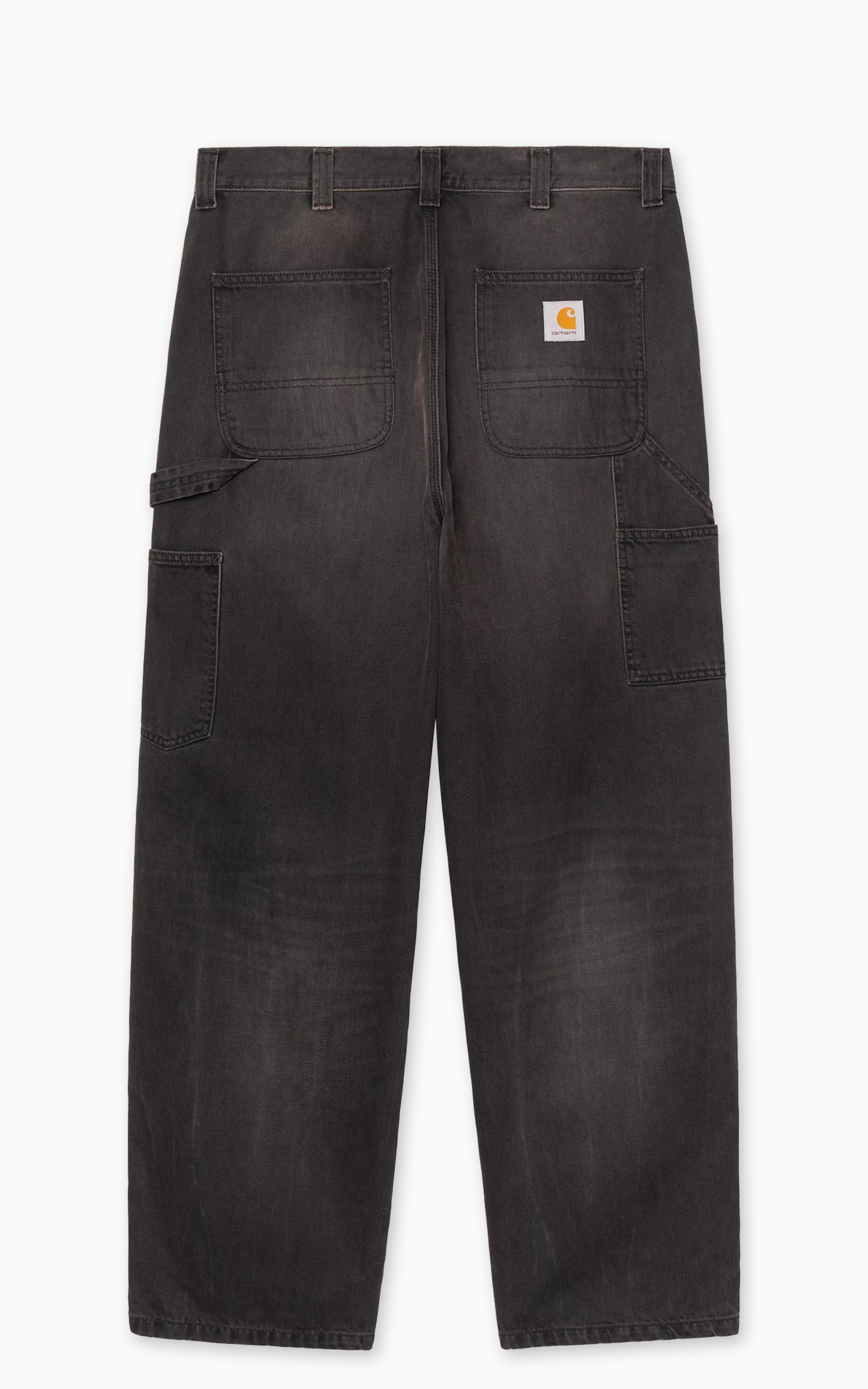 Carhartt WIP OG Single Knee Pant Camano Denim Used Wash Black/Tobacco