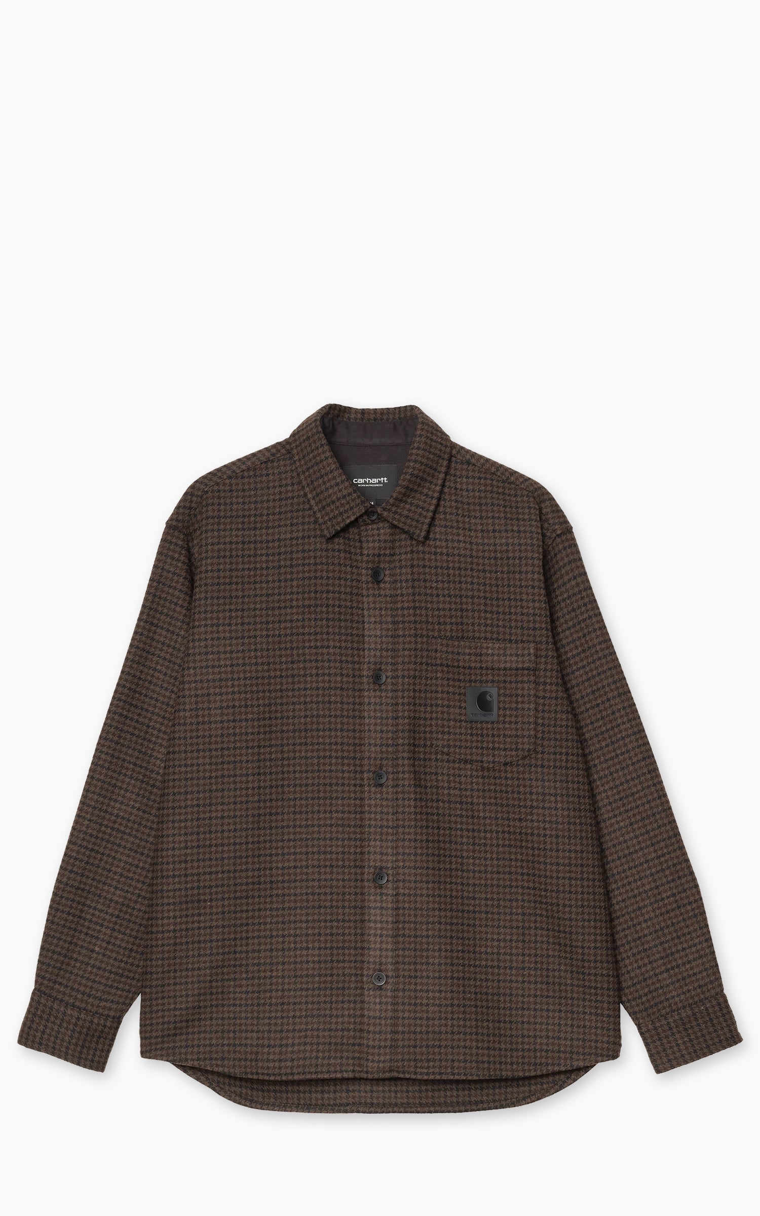Carhartt WIP L/S Lowis Shirt Lowis Hounstooth/Vitola Heather