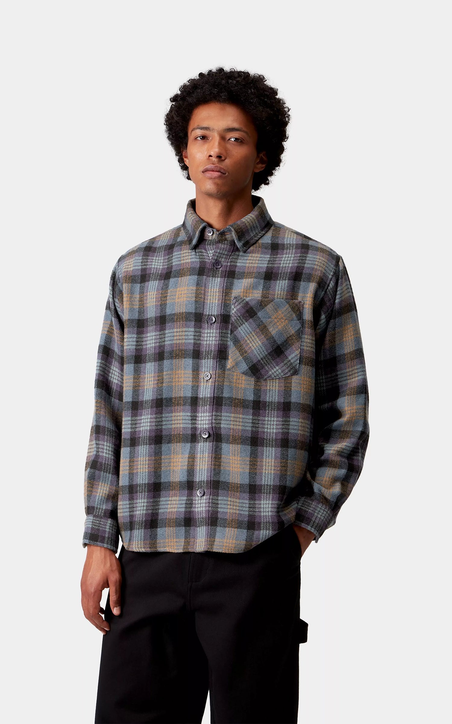 Carhartt WIP L/S Dern Shirt Dern Check/Lokers