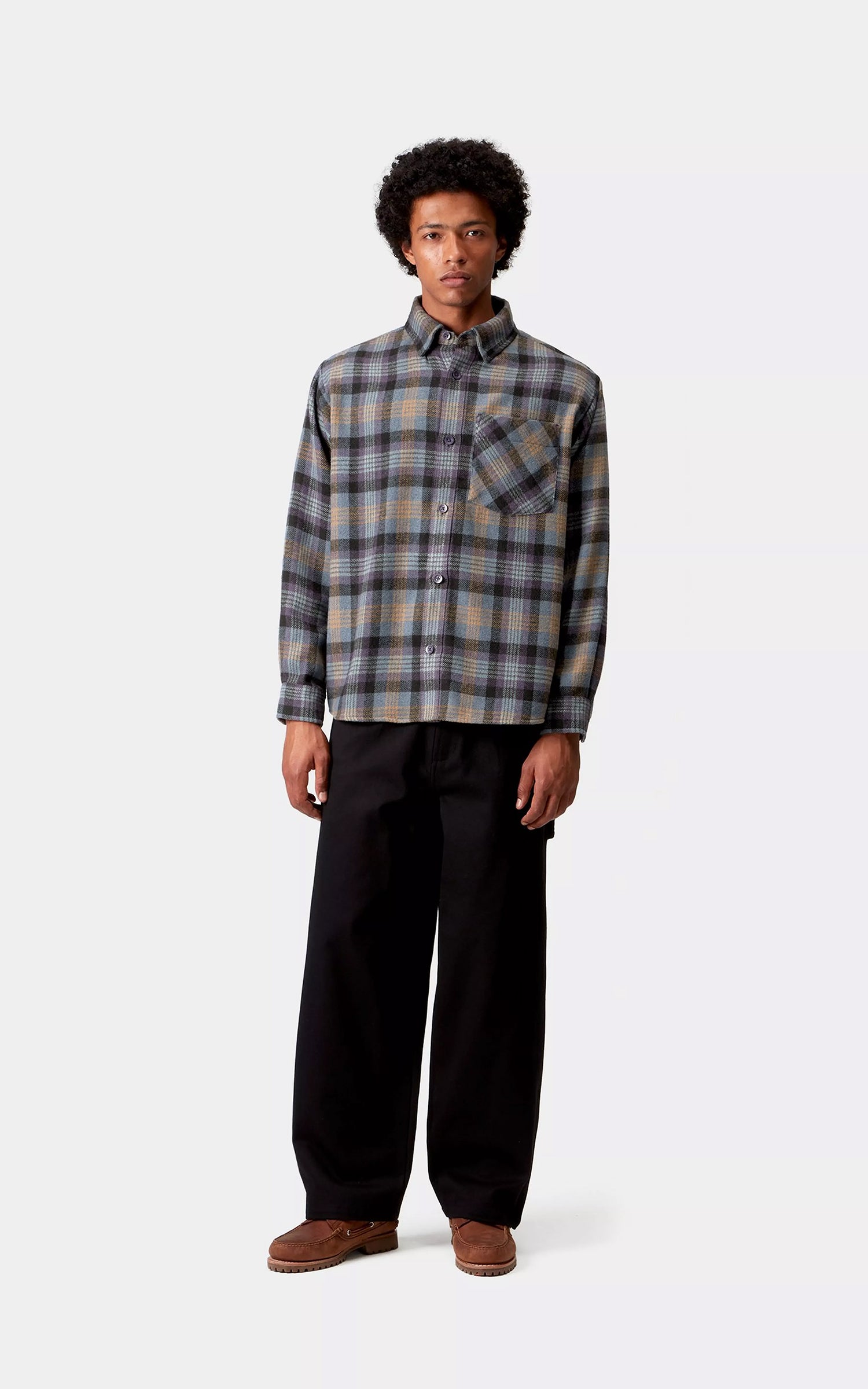 Carhartt WIP L/S Dern Shirt Dern Check/Lokers
