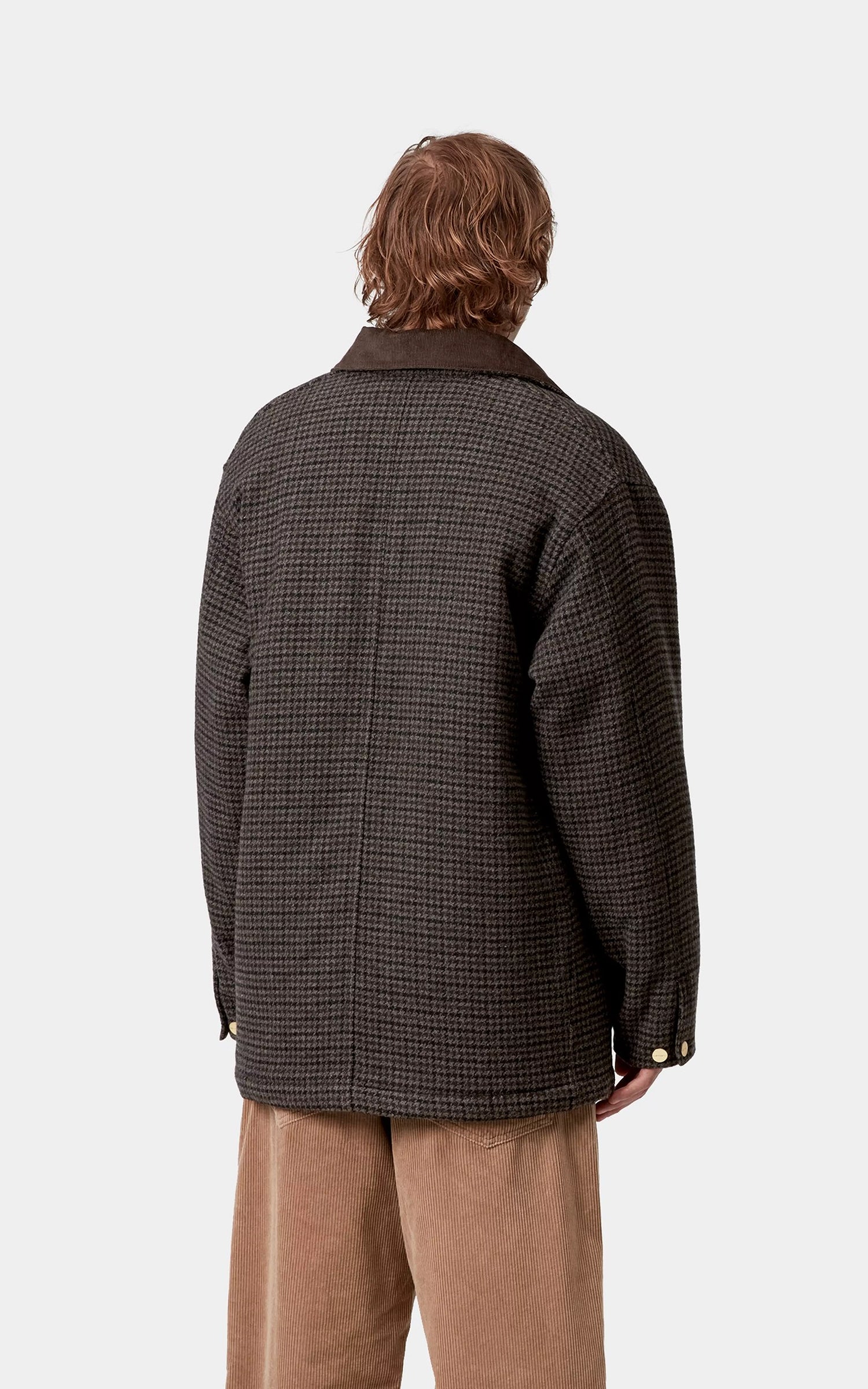 Carhartt WIP Lowis Chore Coat Lowis Houndstooth/Vitola Heather