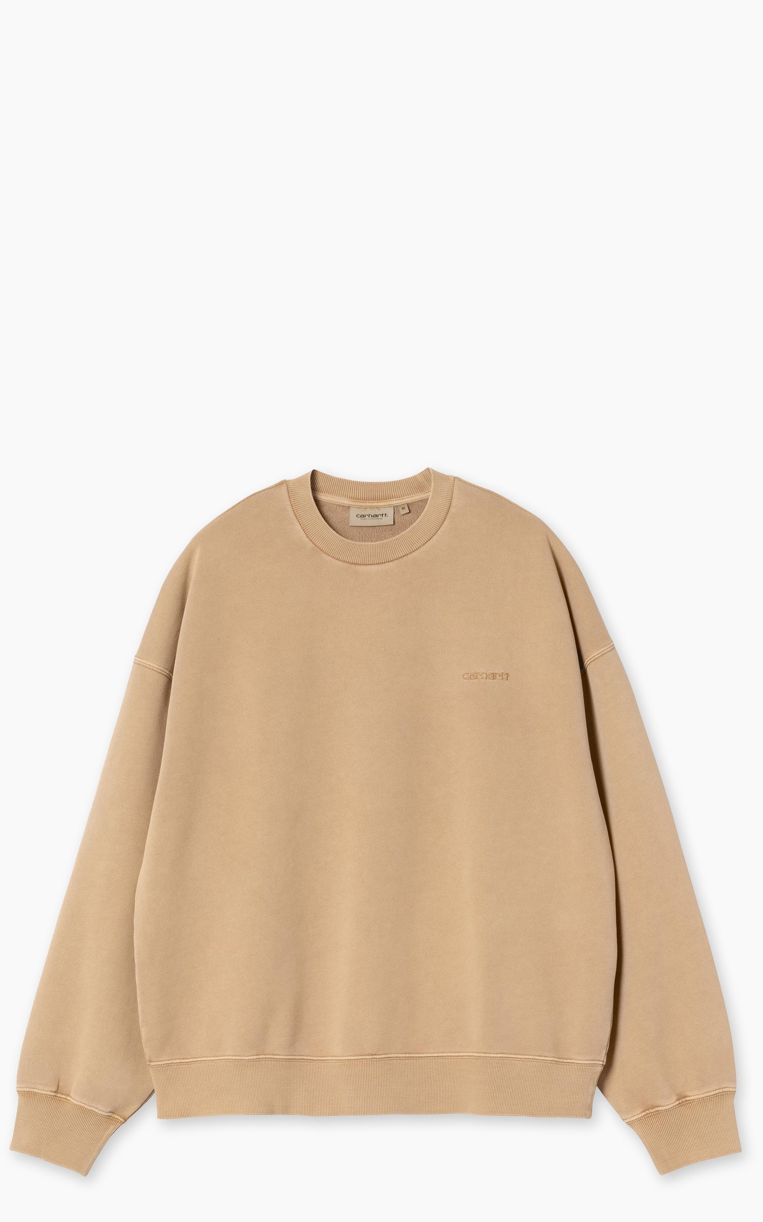 Carhartt WIP Benton Sweatshirt Garment Dyed Peanut