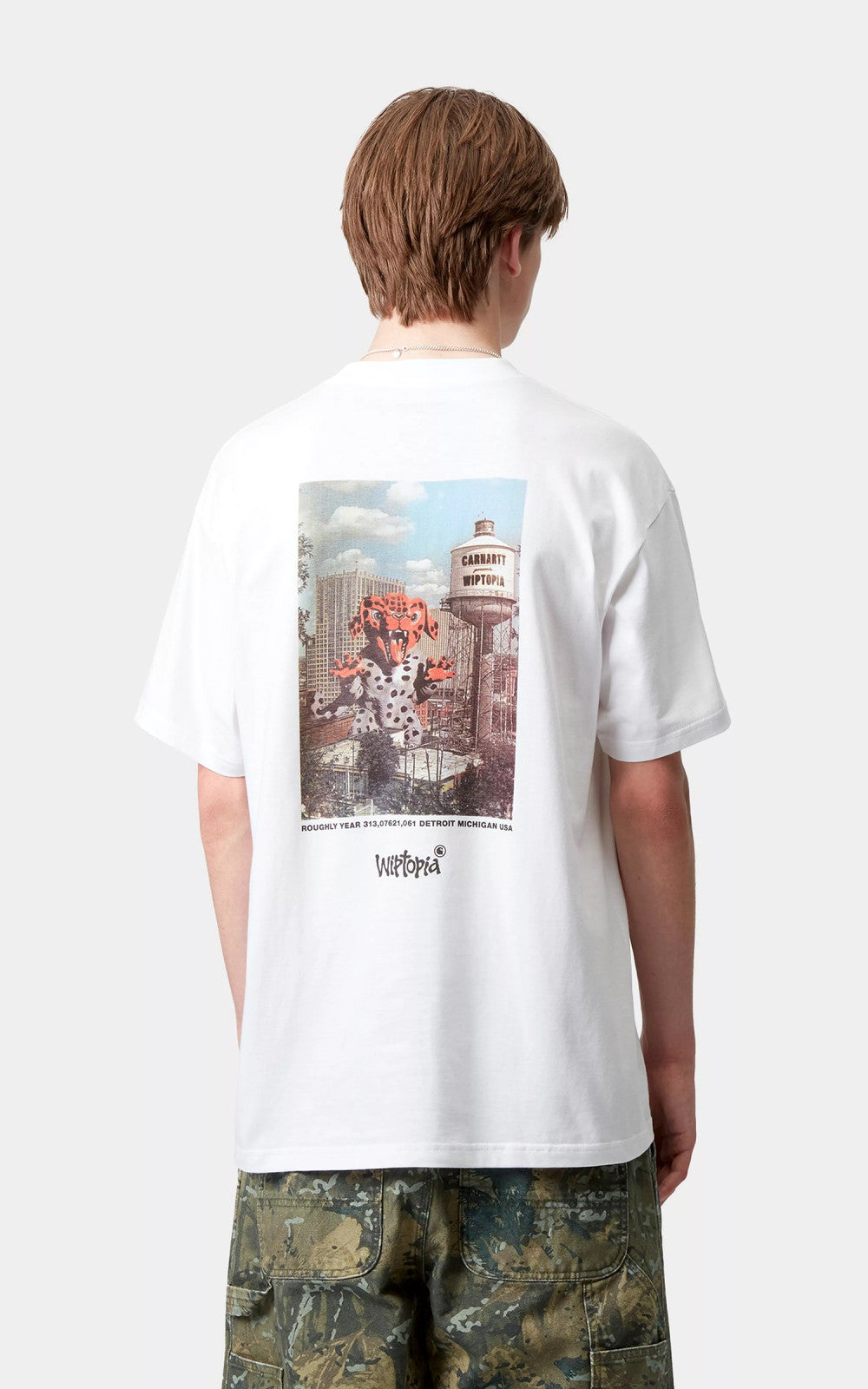 Carhartt WIP S/S Wiptopia T-Shirt White