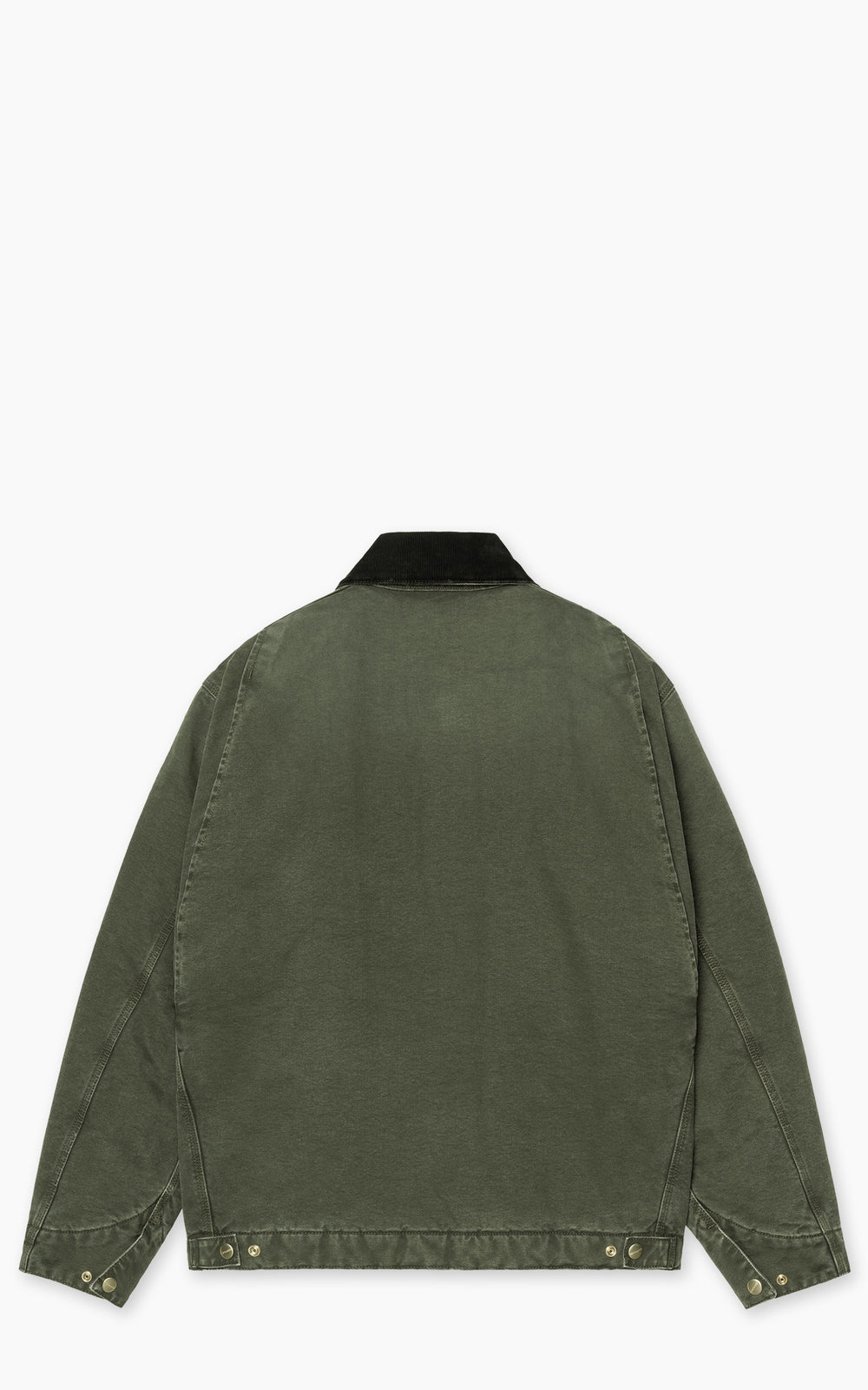 Carhartt WIP OG Detroit Jacket Dearborn Canvas Stone Olive/Black