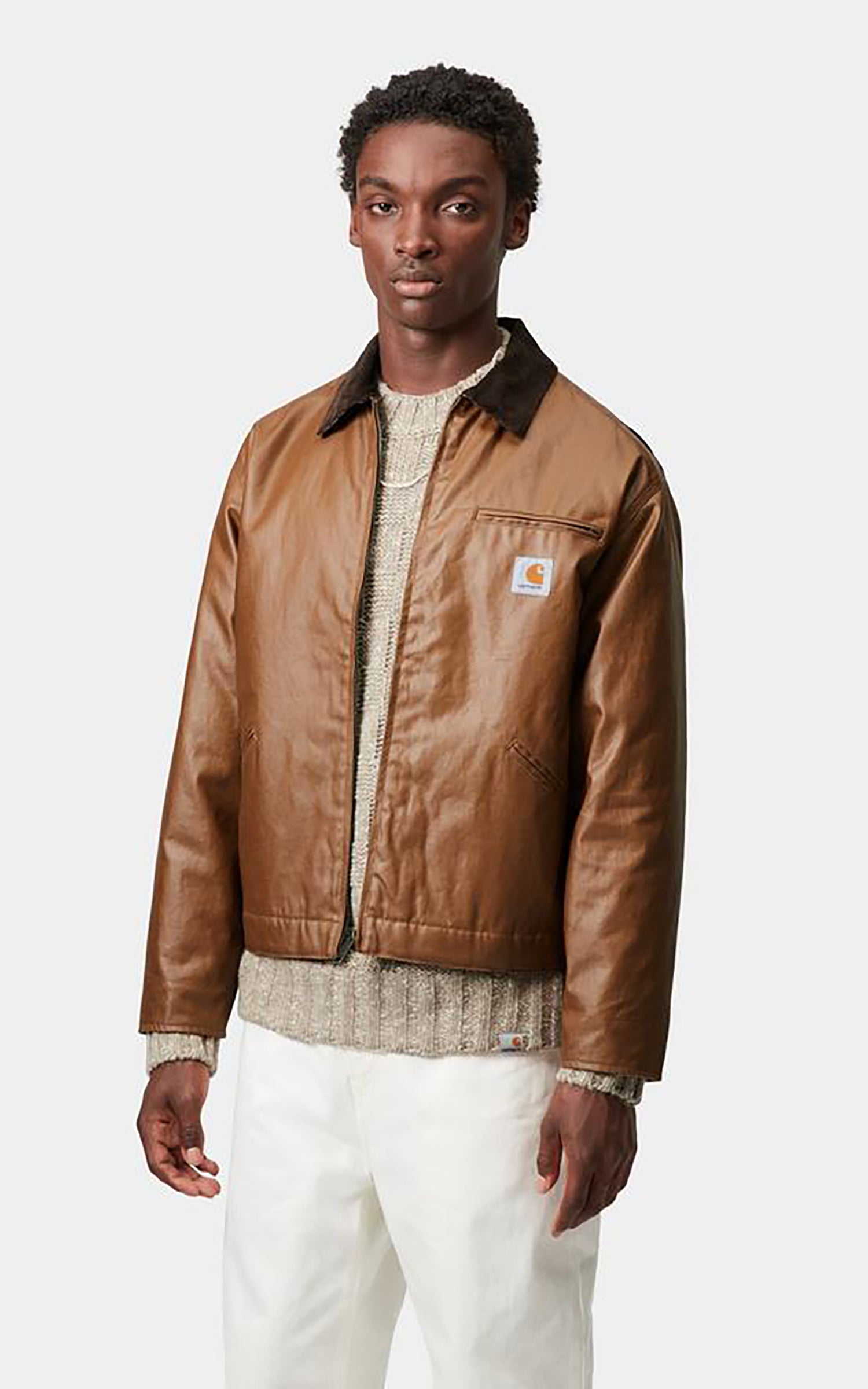 Carhartt WIP OG Dean Jacket Cotton Canvas Hamilton Brown/Tobacco
