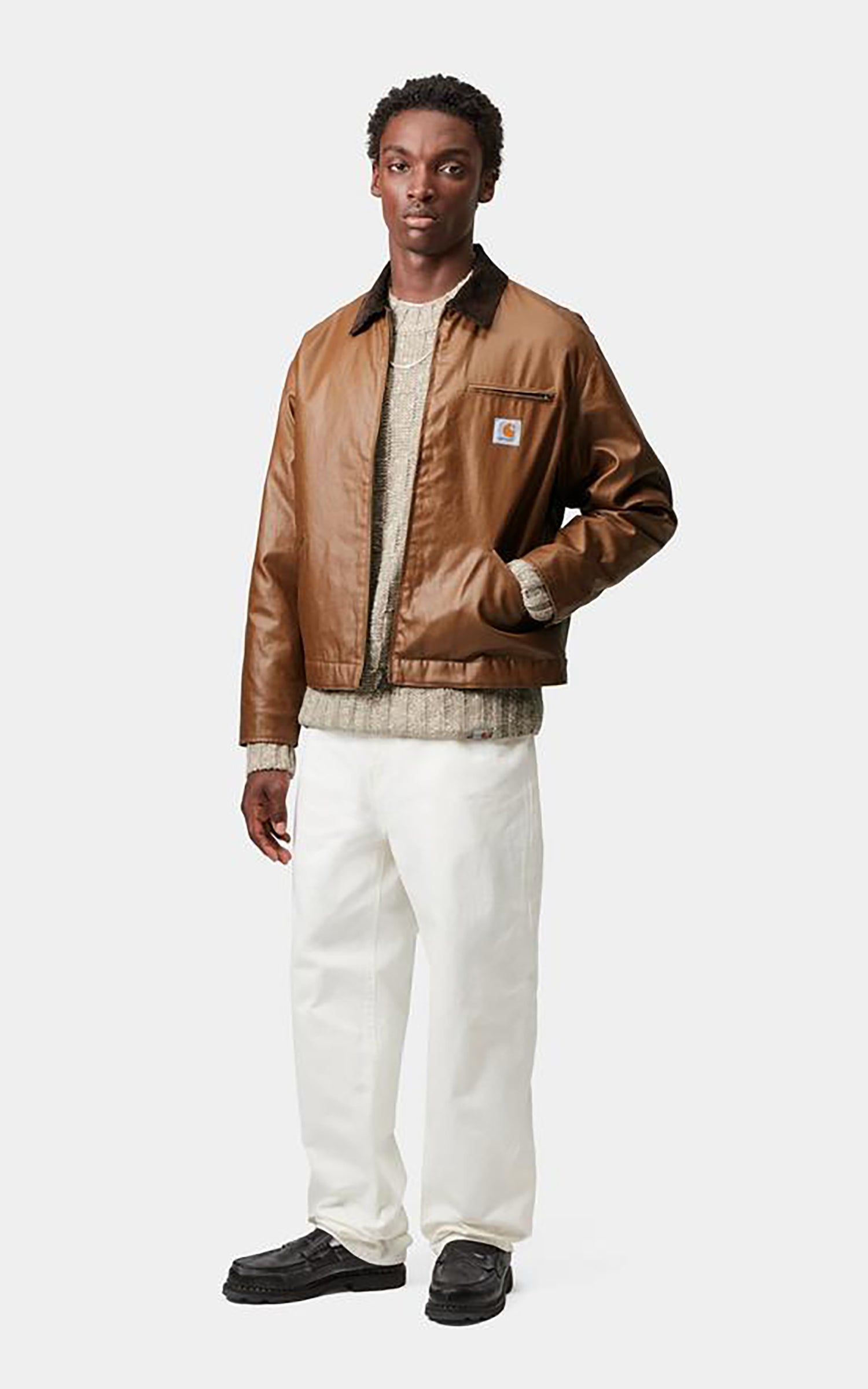 Carhartt WIP OG Dean Jacket Cotton Canvas Hamilton Brown/Tobacco