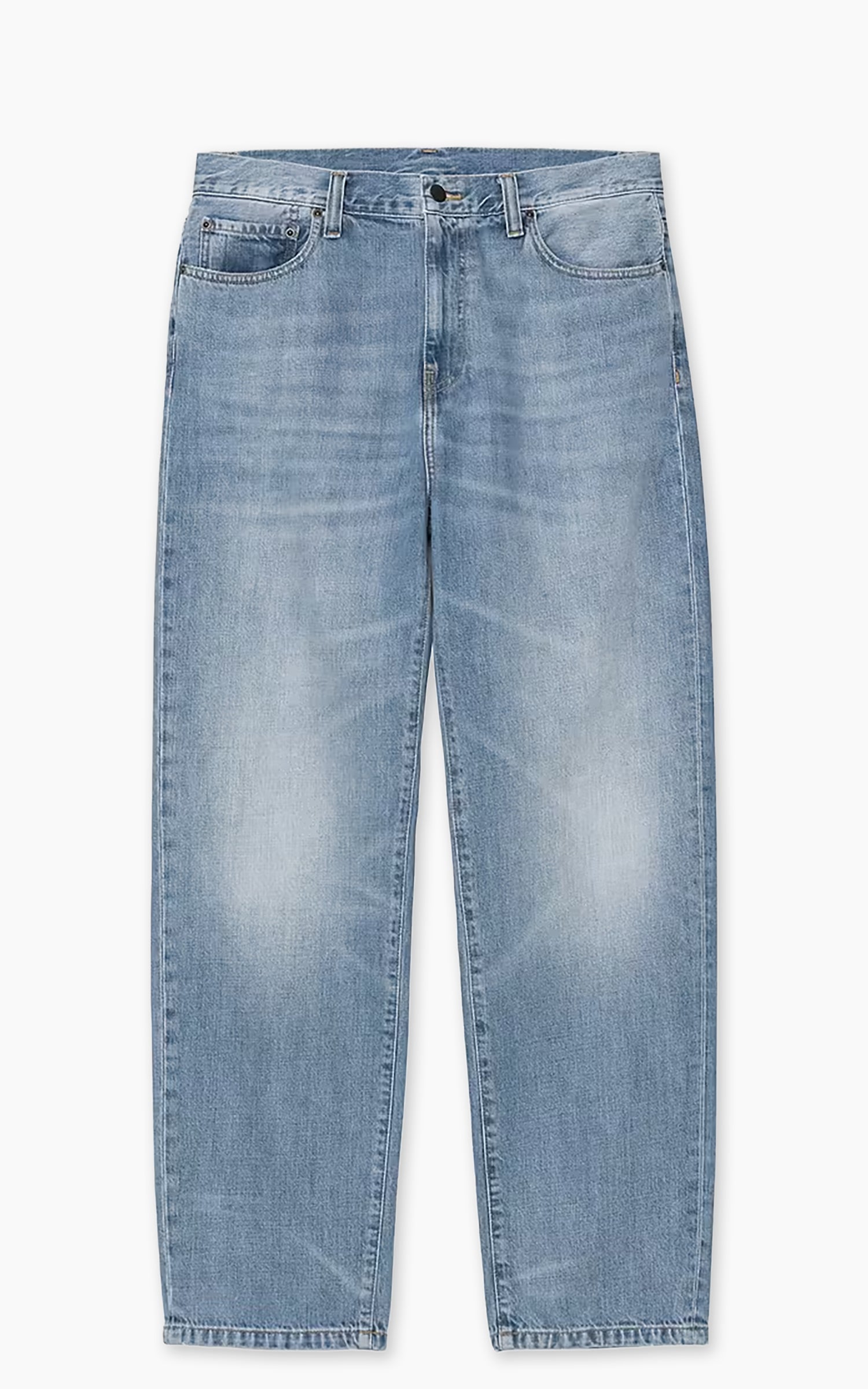 Carhartt WIP Aaron Pant Camano Denim Burst Washed Blue
