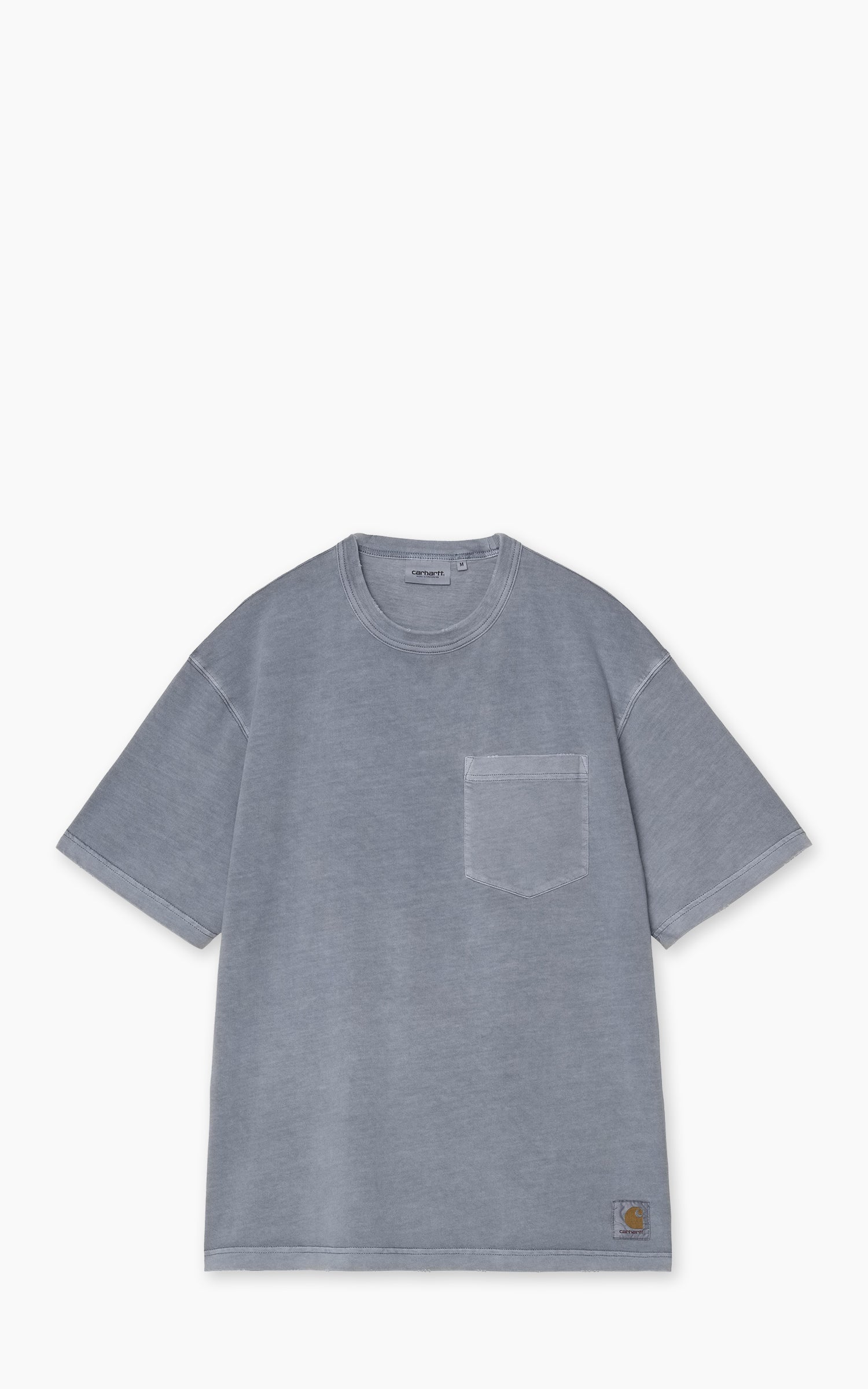 Carhartt WIP S/S Torion Pocket T-Shirt Grind Washed Office Blue