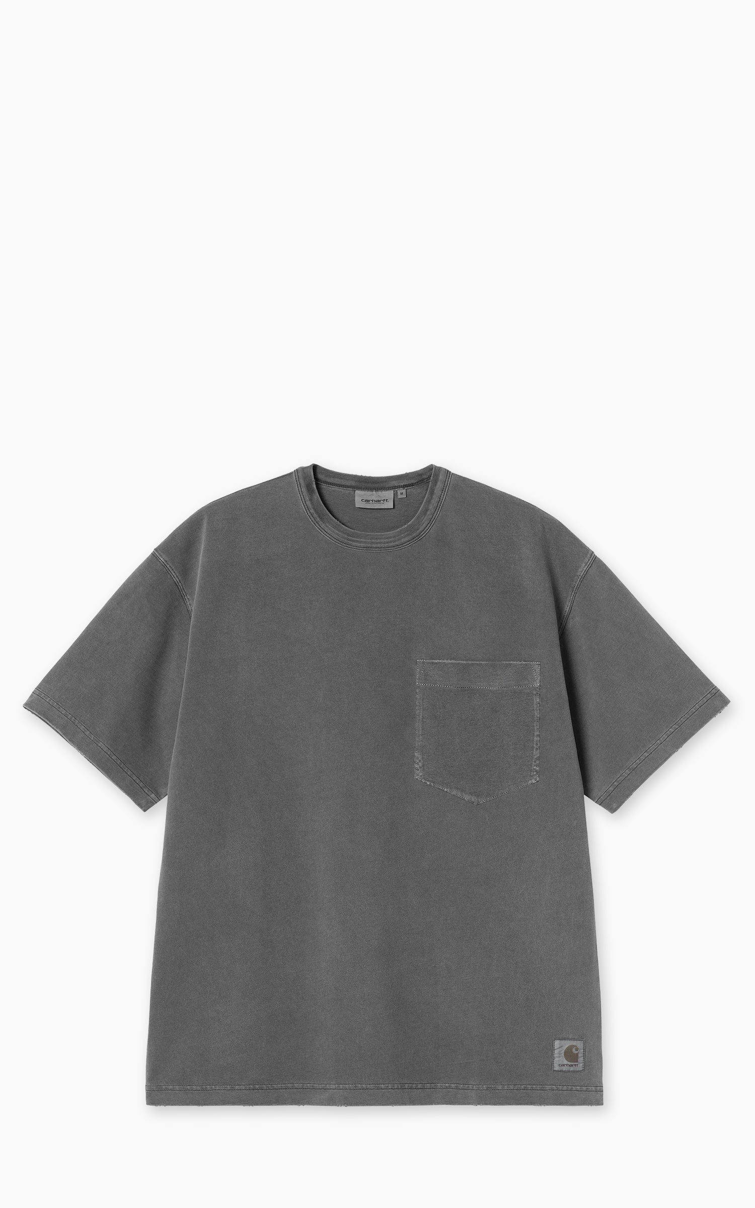 Carhartt WIP S/S Torion Pocket T-Shirt Grind Washed Black