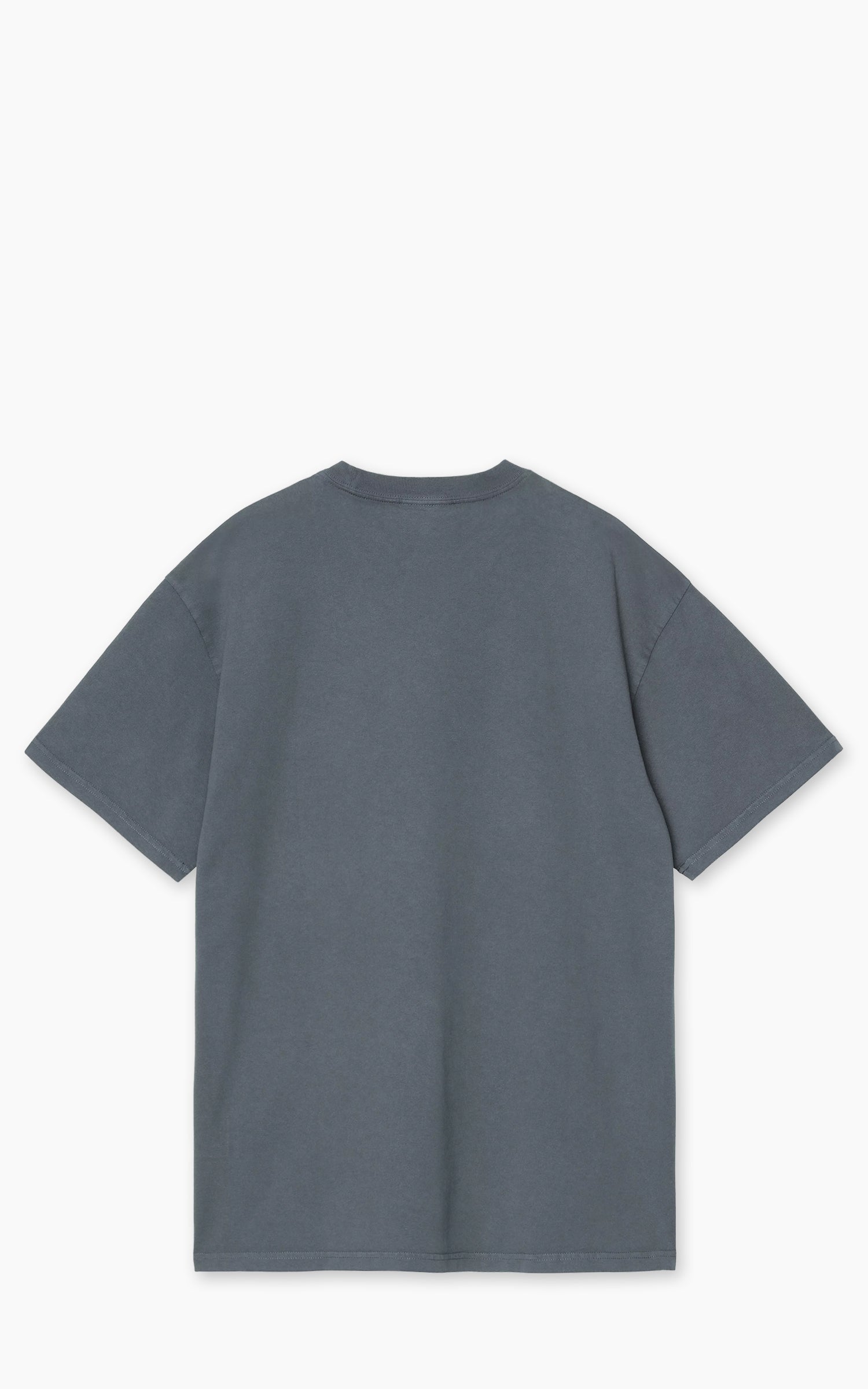 Carhartt WIP S/S Faded Pond Corps T-Shirt Heavy Stone Wash Deep Night