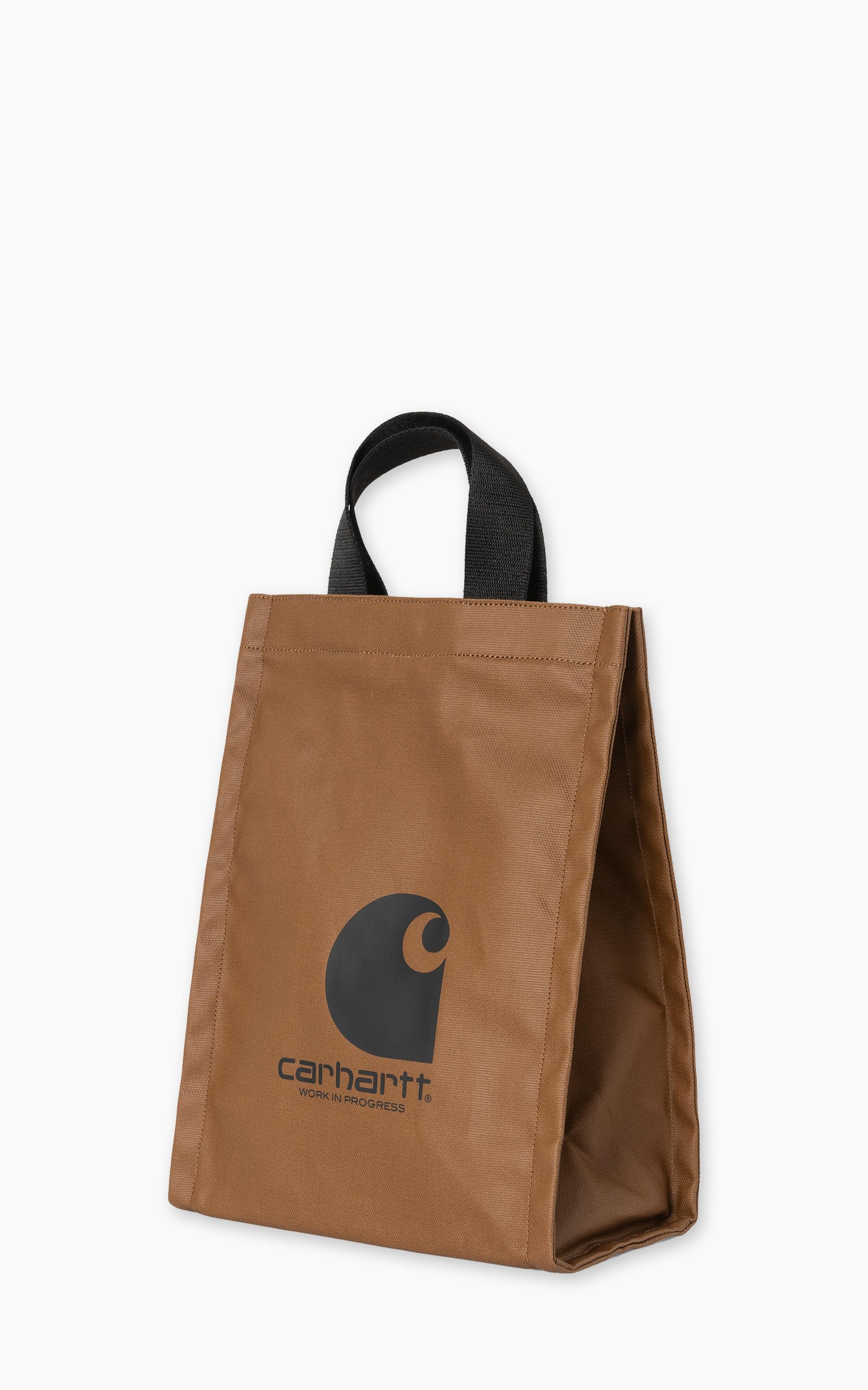 Carhartt WIP Carhartt WIP Shopping Bag Cotton Canvas Hamilton Brown/Black