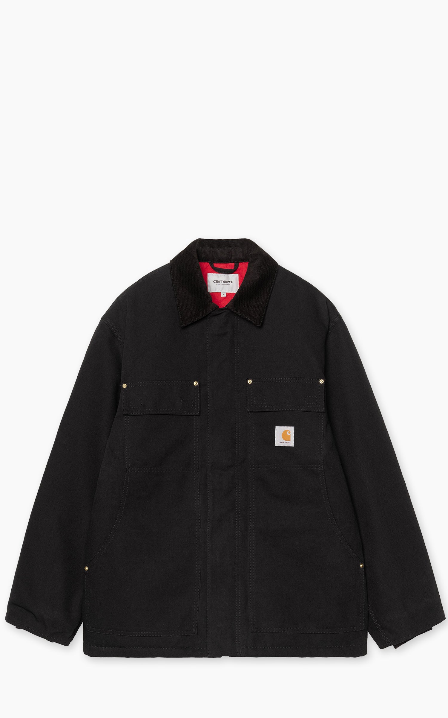 Carhartt WIP OG Arctic Coat Dearborn Canvas Rigid Black/Black