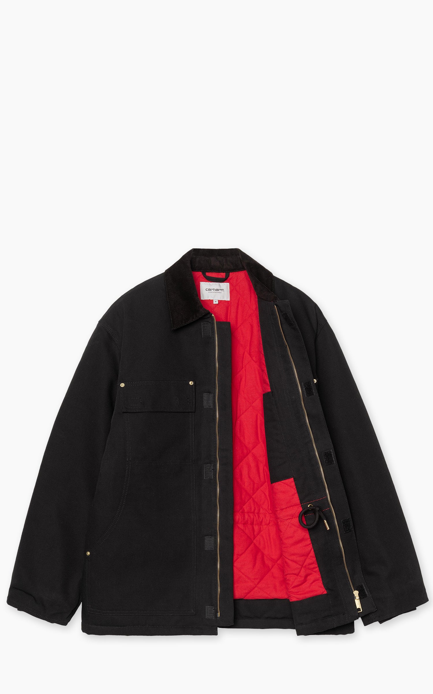 Carhartt WIP OG Arctic Coat Dearborn Canvas Rigid Black/Black