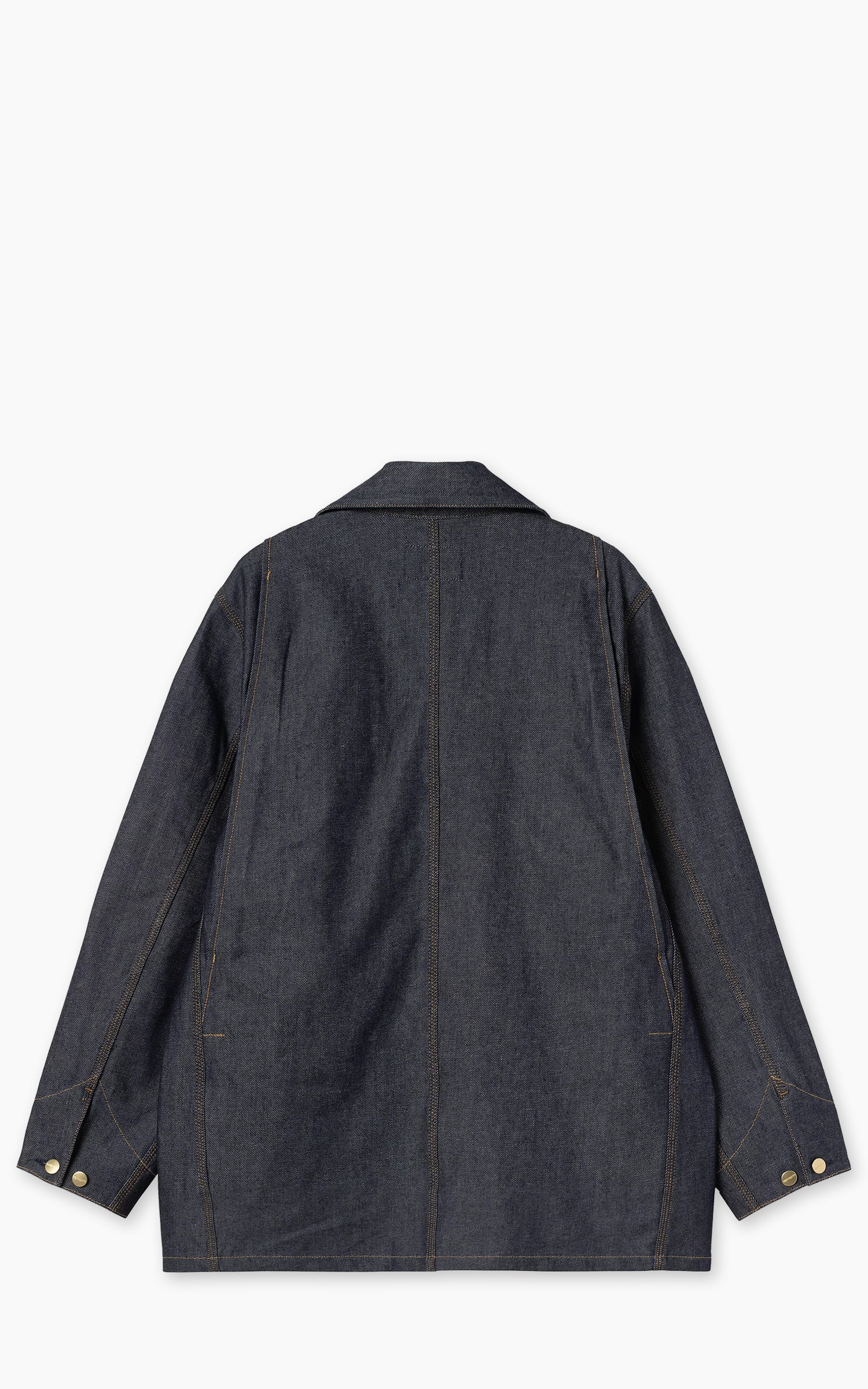 Carhartt WIP Aden Chore Coat Bradenton Denim Blue Rigid
