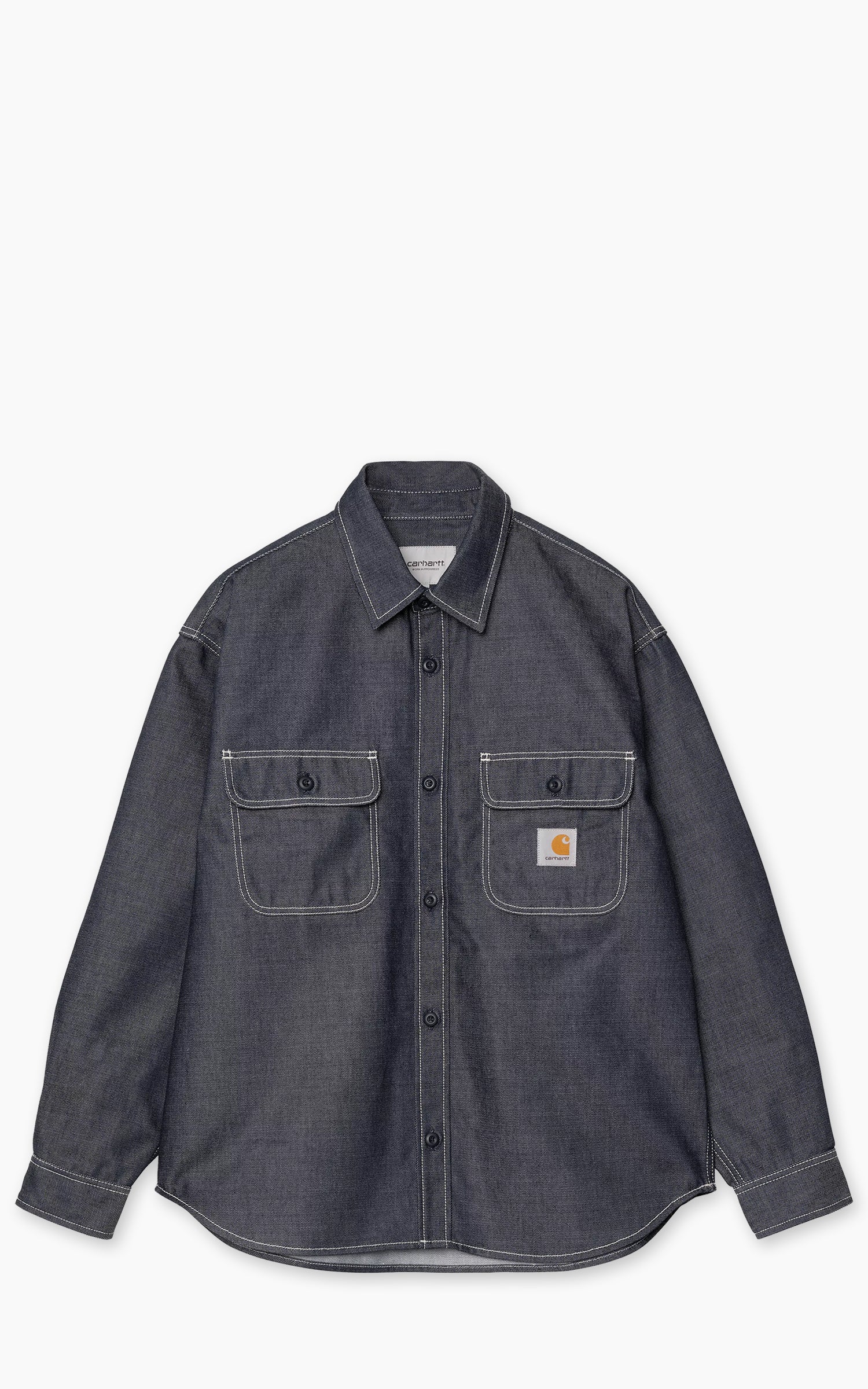 Carhartt WIP Tigan Shirt Jac Rigid Blue