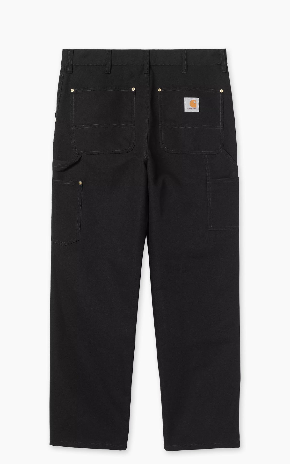Carhartt WIP Double Knee Pant Dearborn Canvas Rigid Black