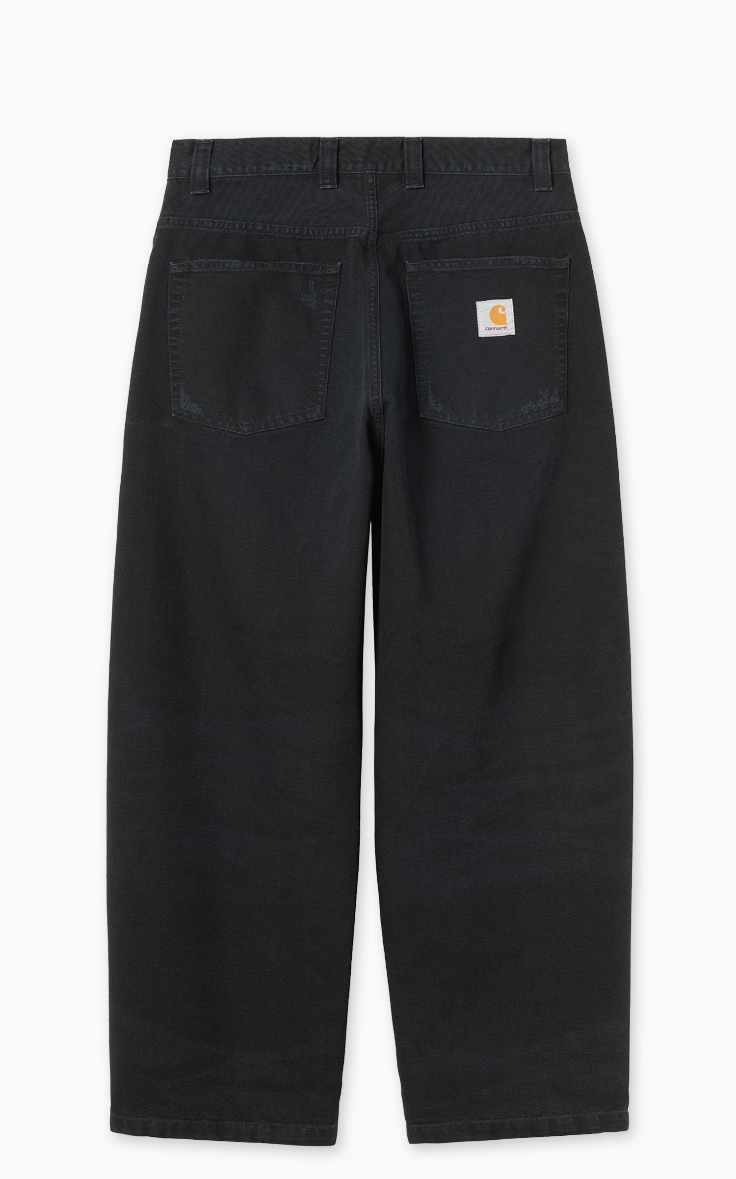 Carhartt WIP Brandon Pant Dearborn Canvas Grind Wash Black