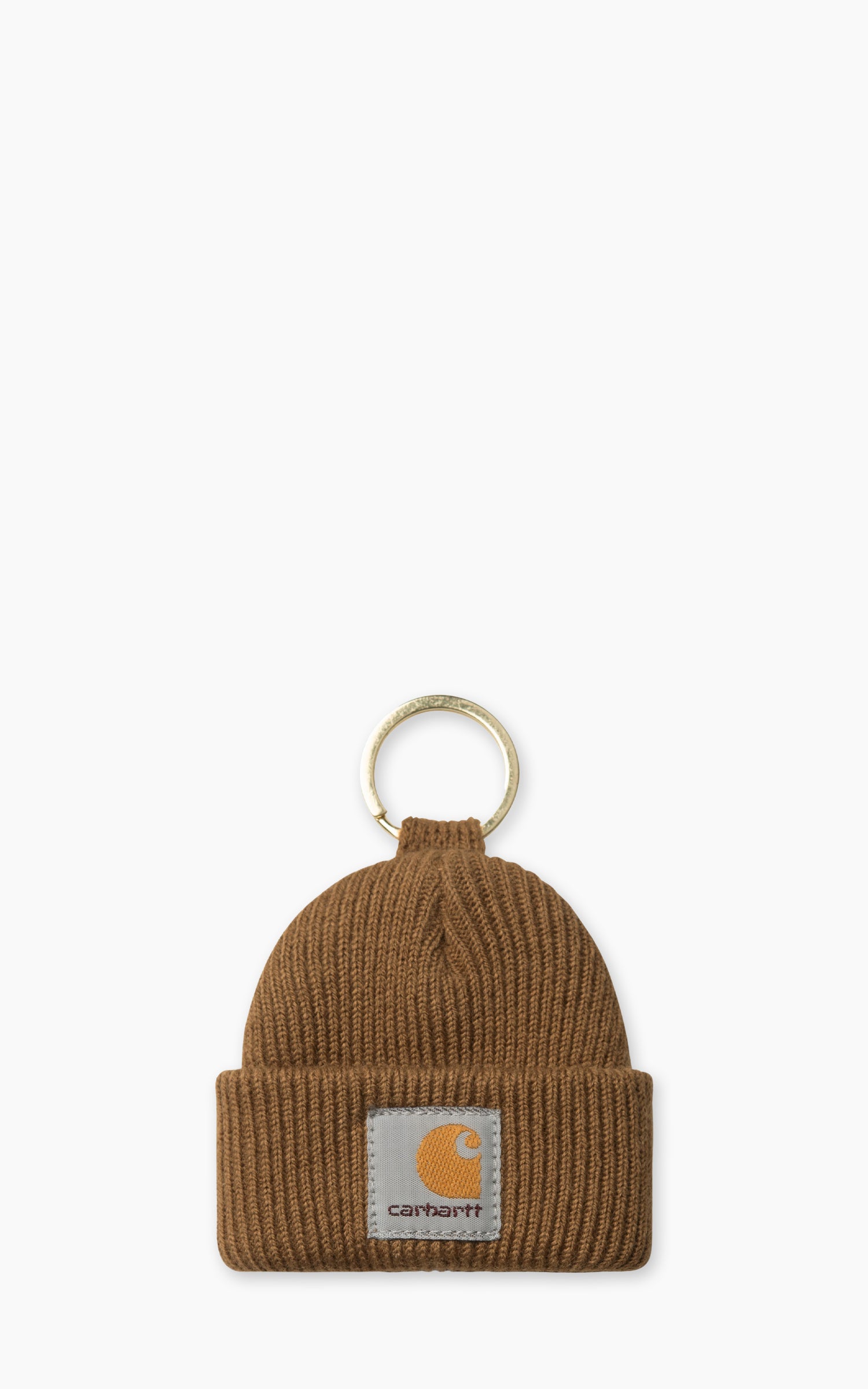 Carhartt WIP Mini Watch Hat Keychain Hamilton Brown