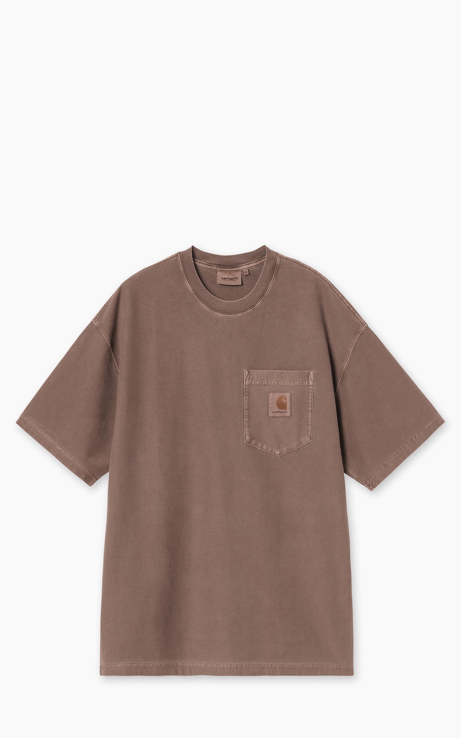 Carhartt WIP S/S Loose Pocket T-Shirt Garment Dyed Tobacco