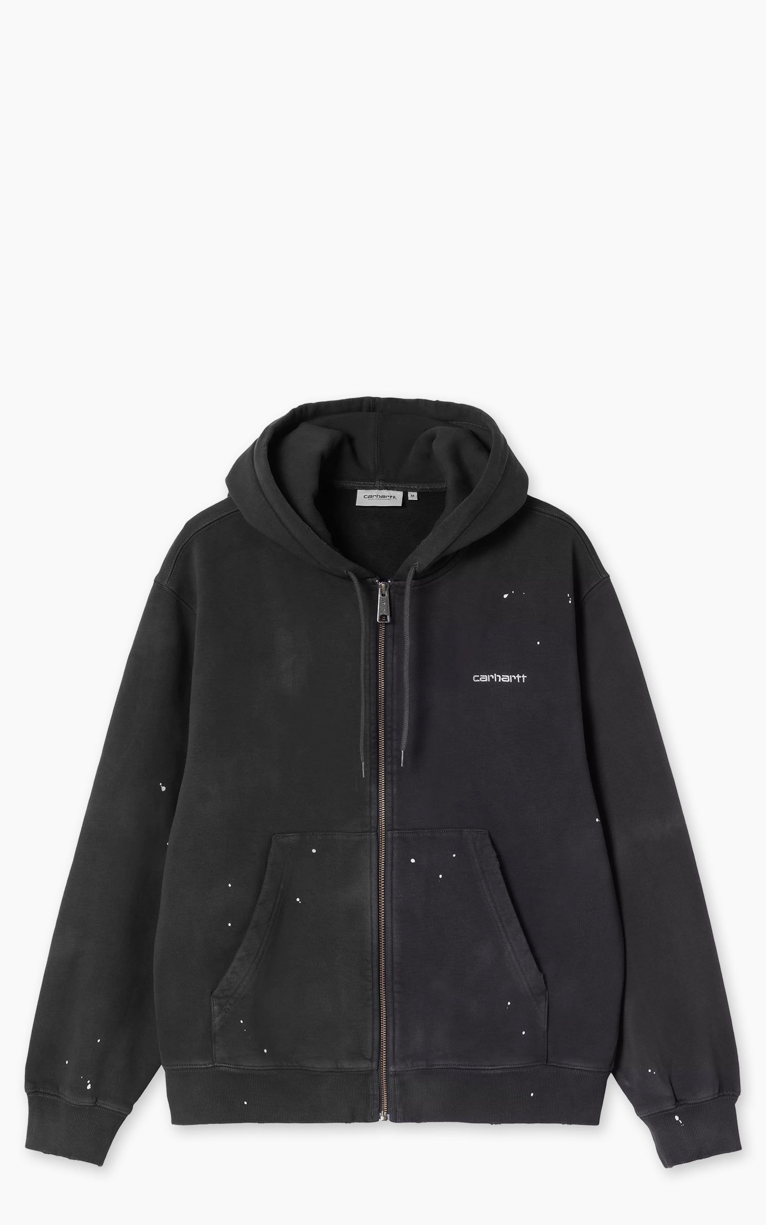 Carhartt WIP Hooded Painter Jacket Destroy Wash Splatter/Black