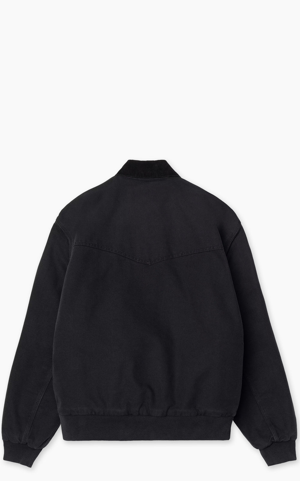 Carhartt WIP OG Santa Fe Jacket Dearborn Canvas Stone Canvas Black/Black