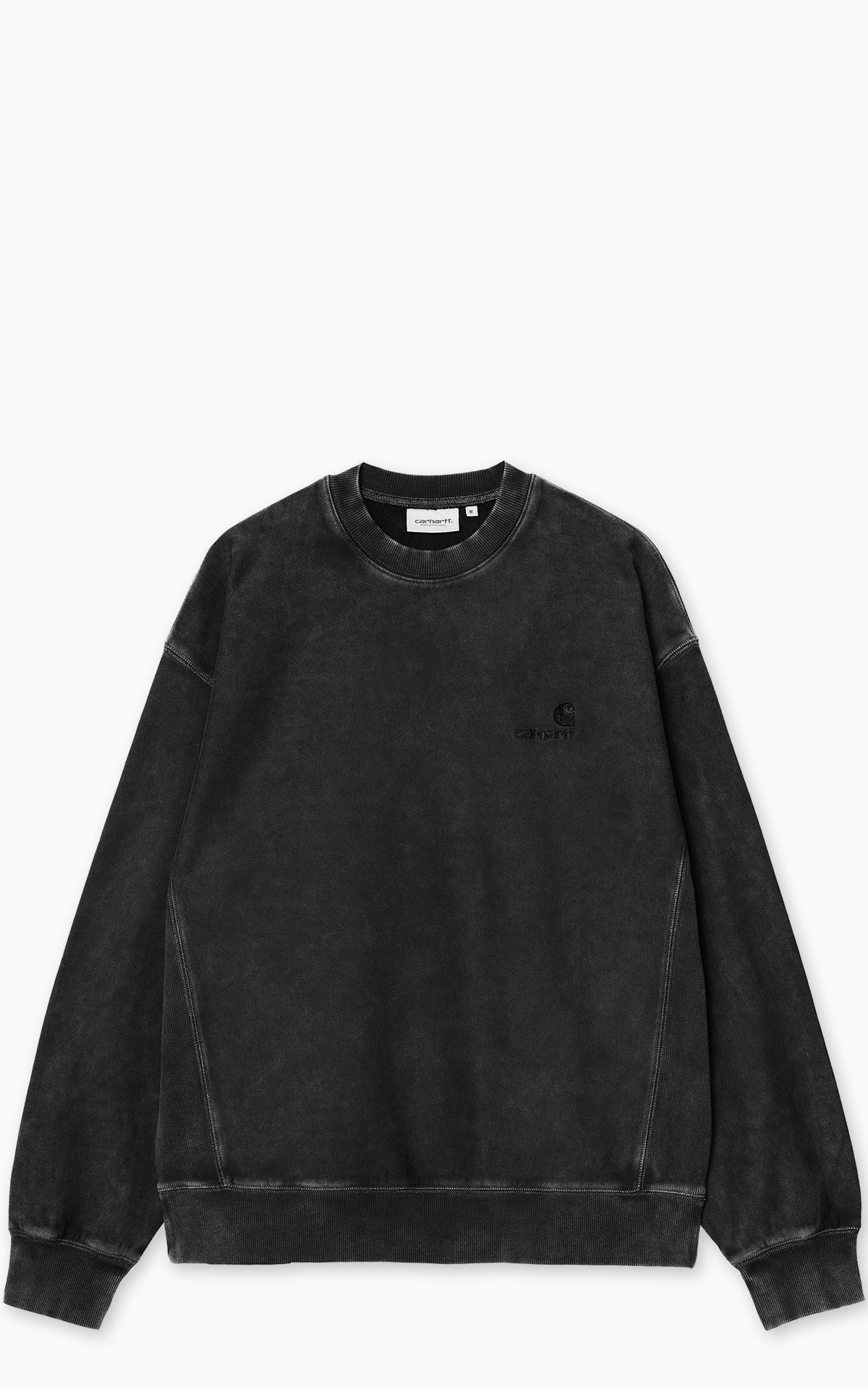 Carhartt WIP Lambert Sweatshirt Moon Wash Black