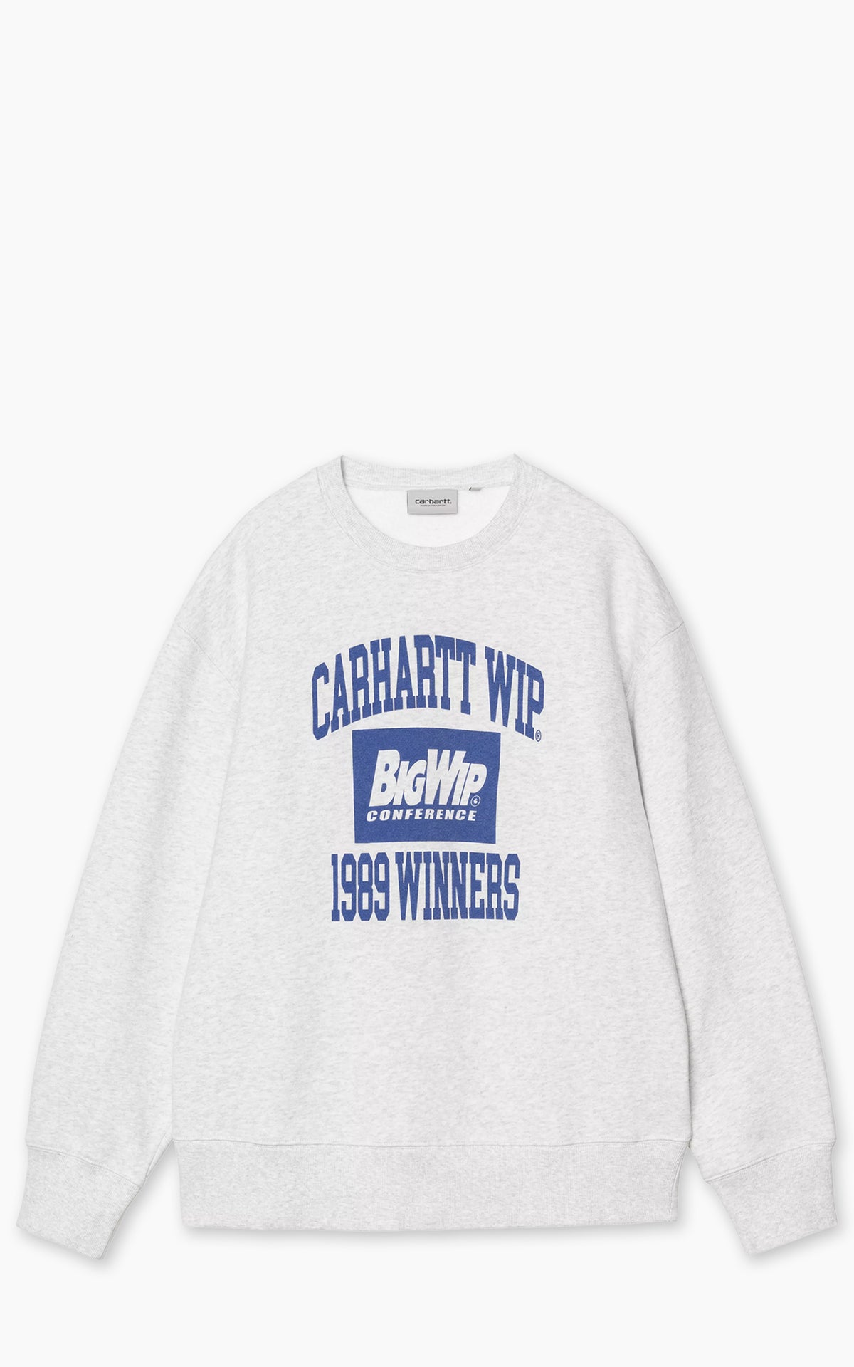 Carhartt WIP 1989 Winners Sweatshirt Heavy Stone Wash Ash Heather