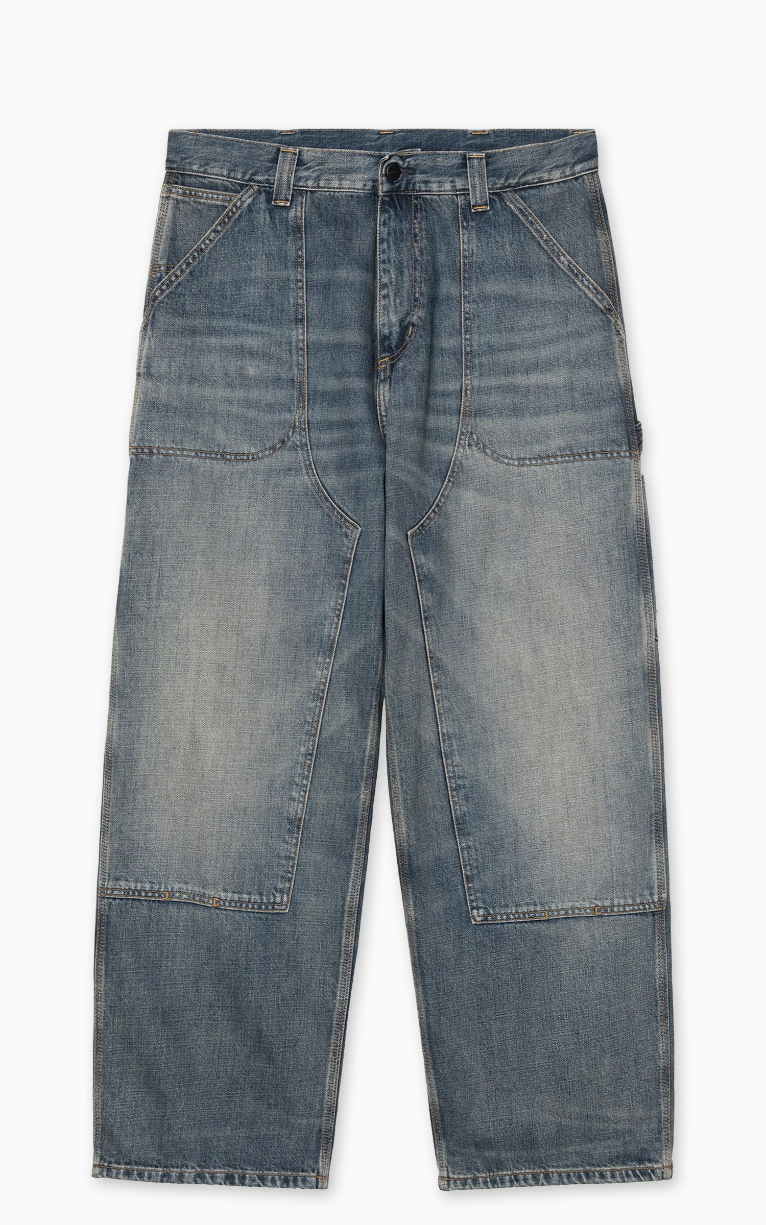 Carhartt WIP Oakland Pant Camano Denim Worn Used Wash Blue