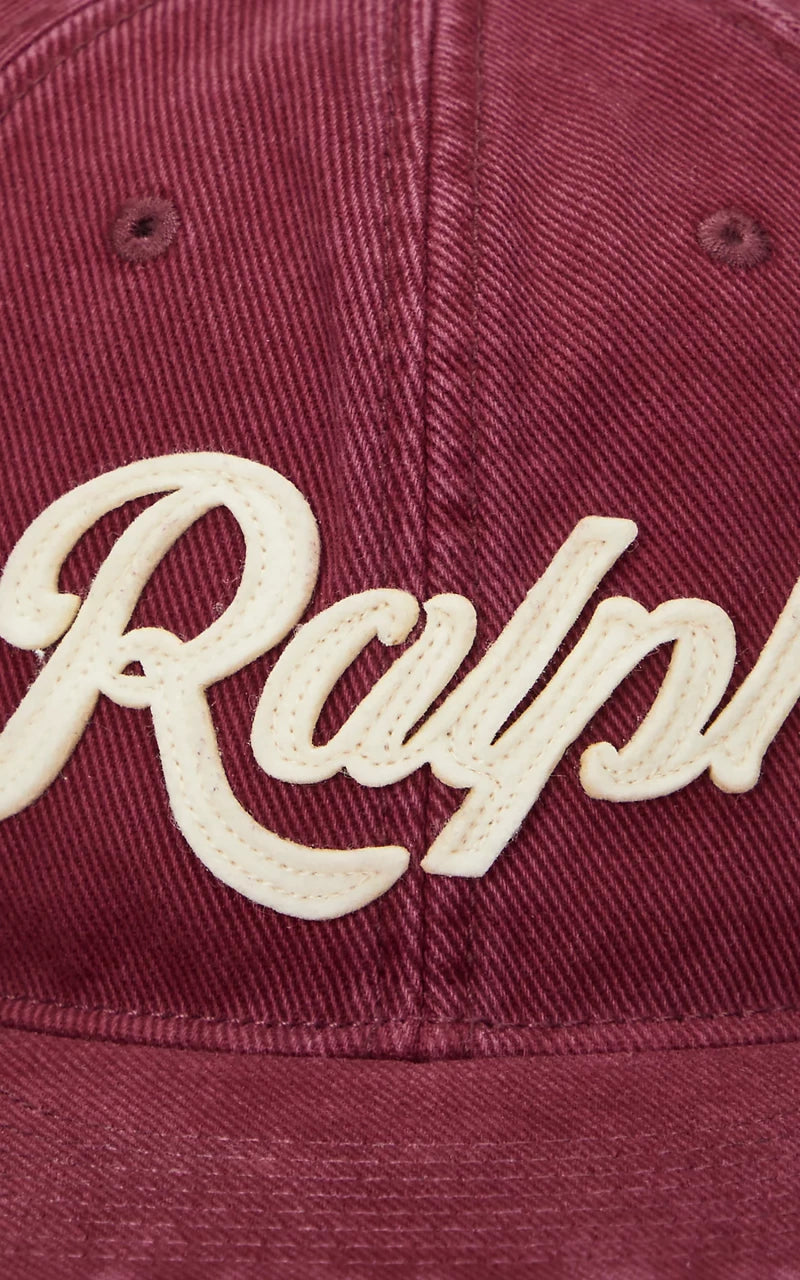Polo Ralph Lauren Appliquéd Twill Ball Cap Red Carpet