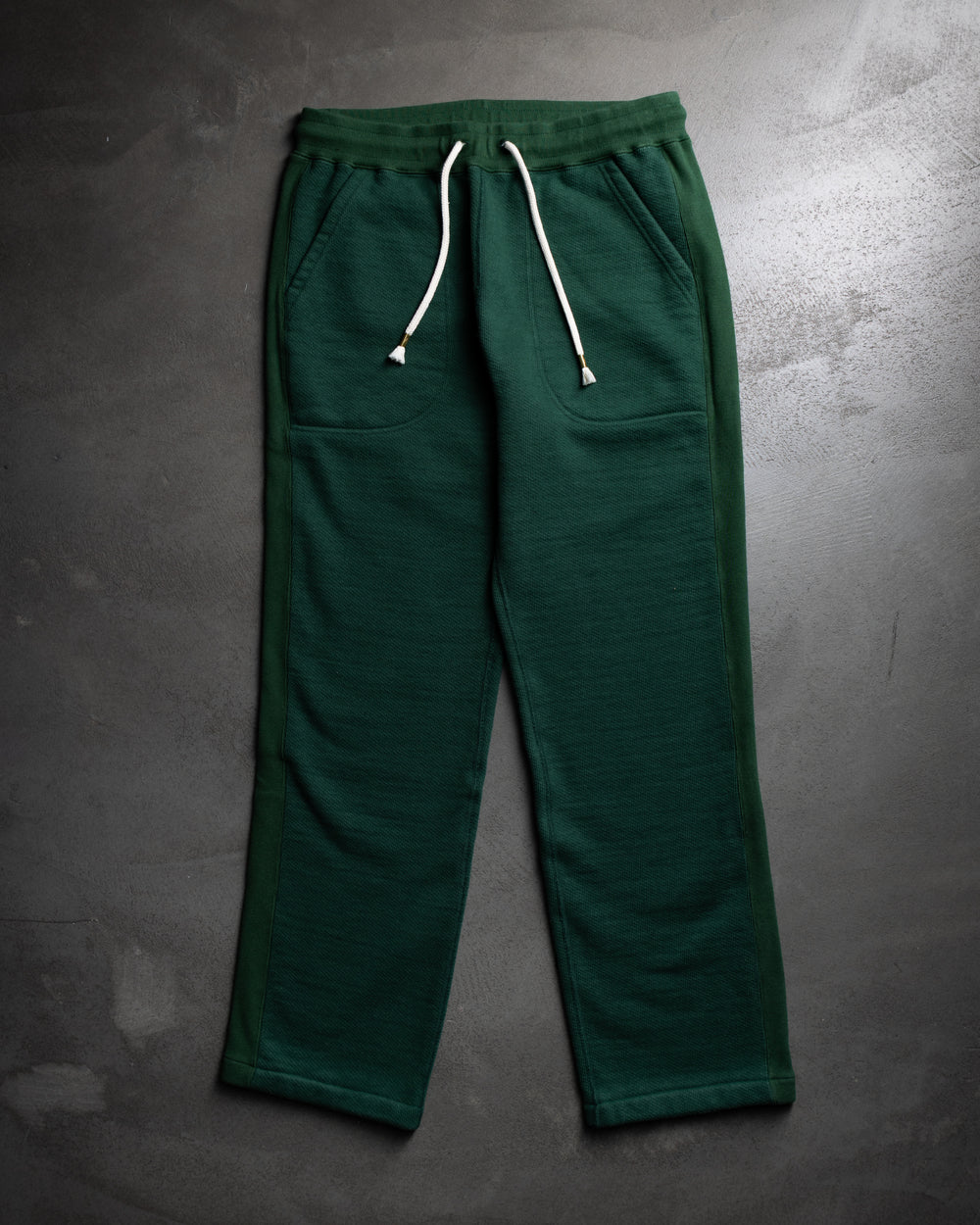 Wonder Looper Sweatpants Double Heavyweight French Terry Racing Green