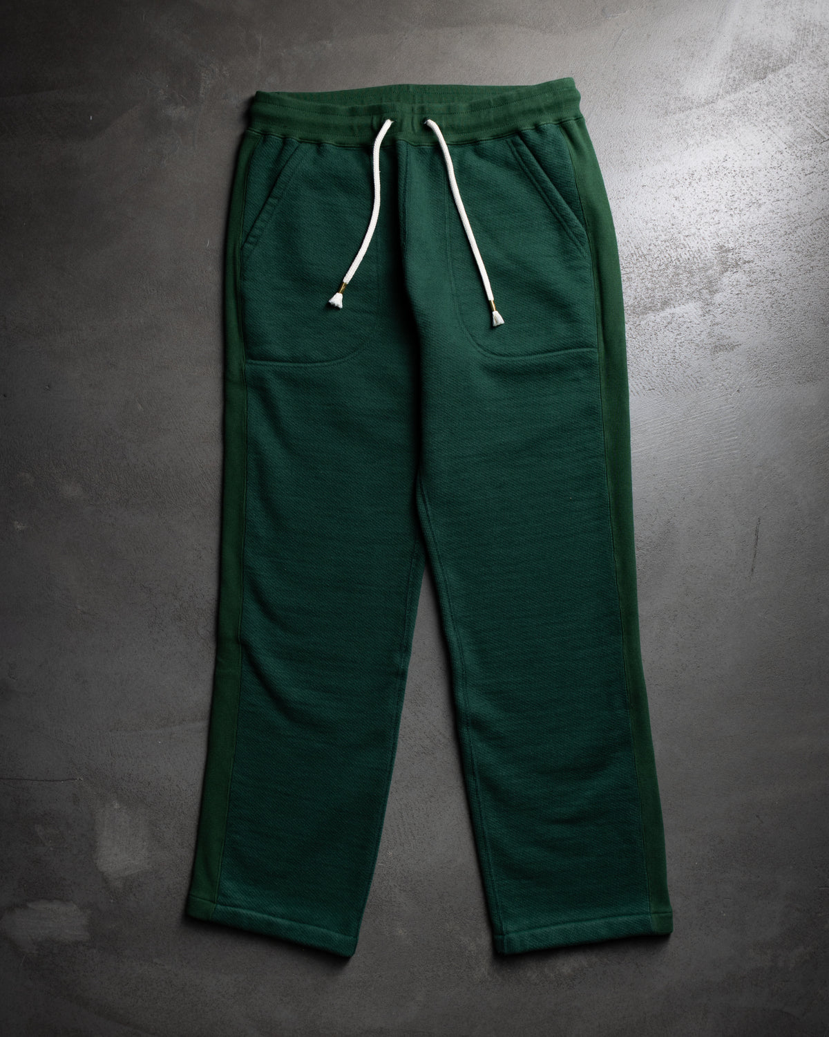 Wonder Looper Sweatpants Double Heavyweight French Terry Racing Green