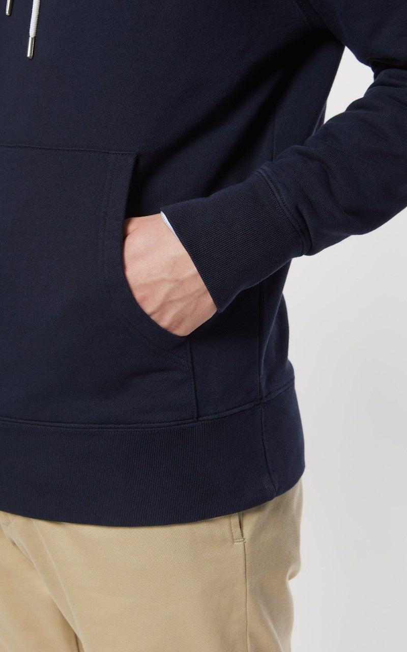 Maison Kitsuné Chillax Fox Patch Classic Hoodie Navy