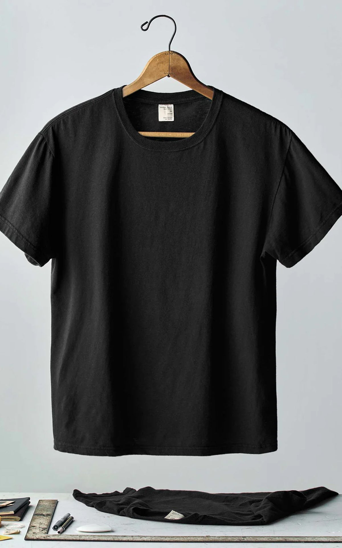 Imogene + Willie The Cotton Project Tee 2-Pack Faded Black