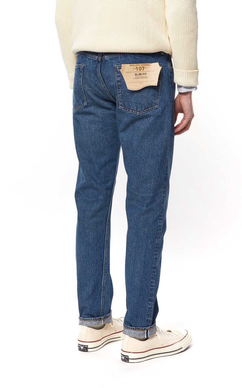 OrSlow Ivy Fit Jeans 107 2 Years Wash