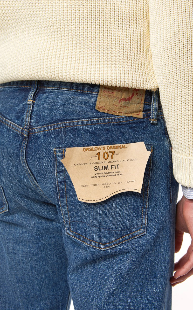 OrSlow Ivy Fit Jeans 107 2 Years Wash