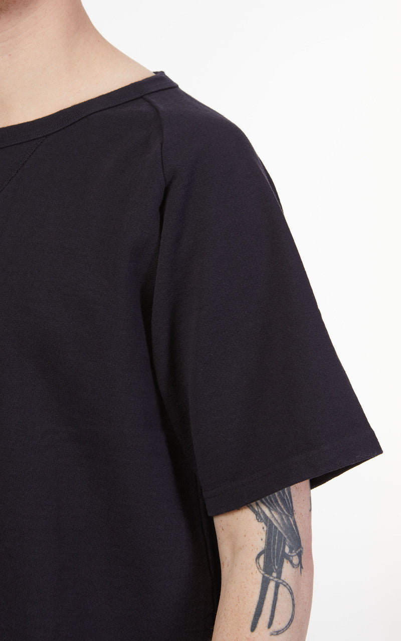 Japan Blue Heavyweight Raglan T-Shirt Navy 16.5oz