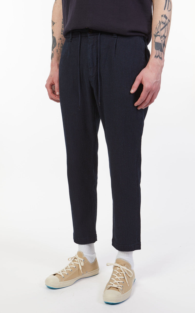 Japan Blue Sashiko Easy Pants Indigo