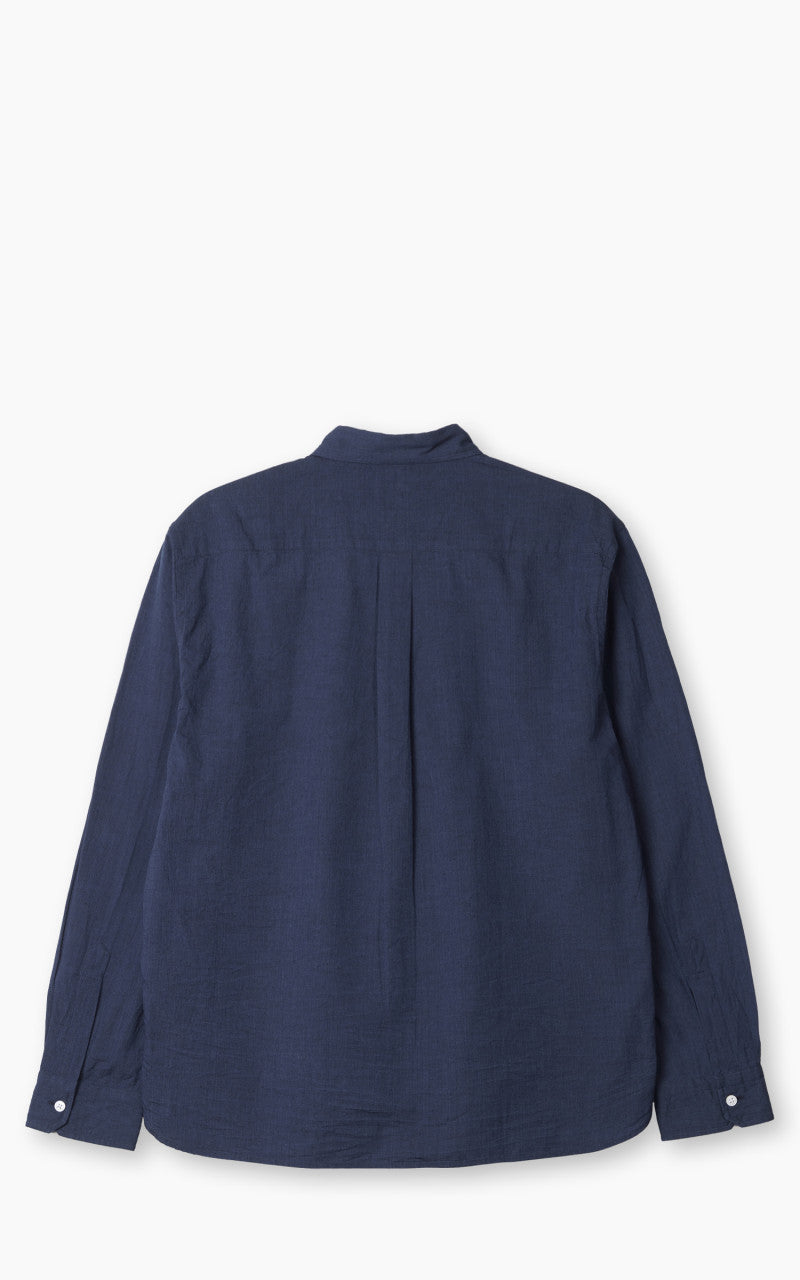 Japan Blue Cote d’Ivoire Cotton Selvedge Chambray Shirt Dark Indigo