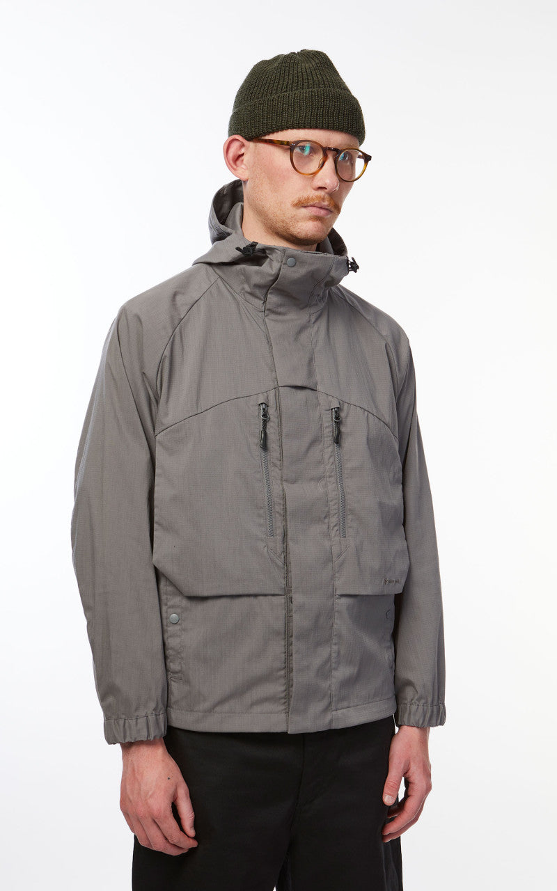 Snow Peak Stretch FR Parka Grey