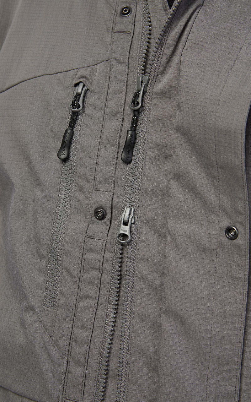 Snow Peak Stretch FR Parka Grey