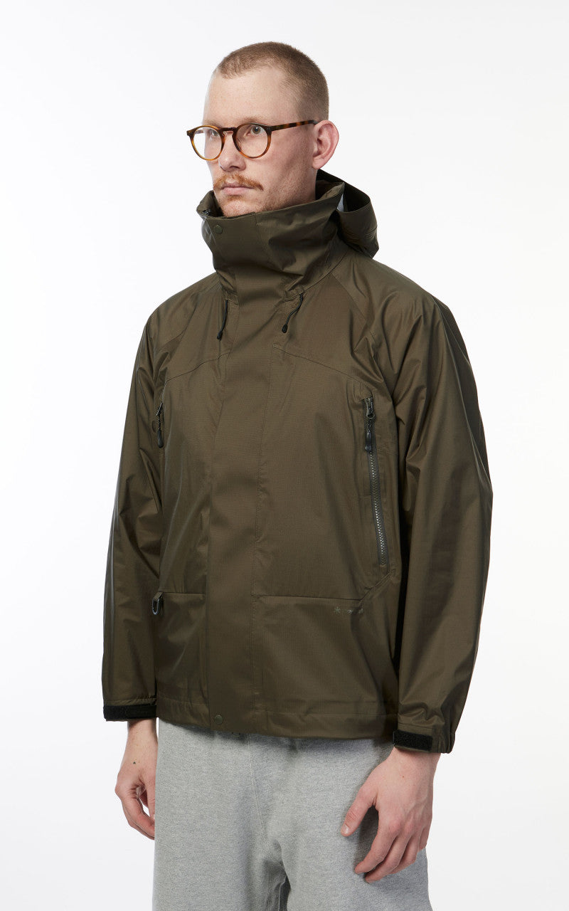 Snow Peak 2.5L Rain Jacket Olive