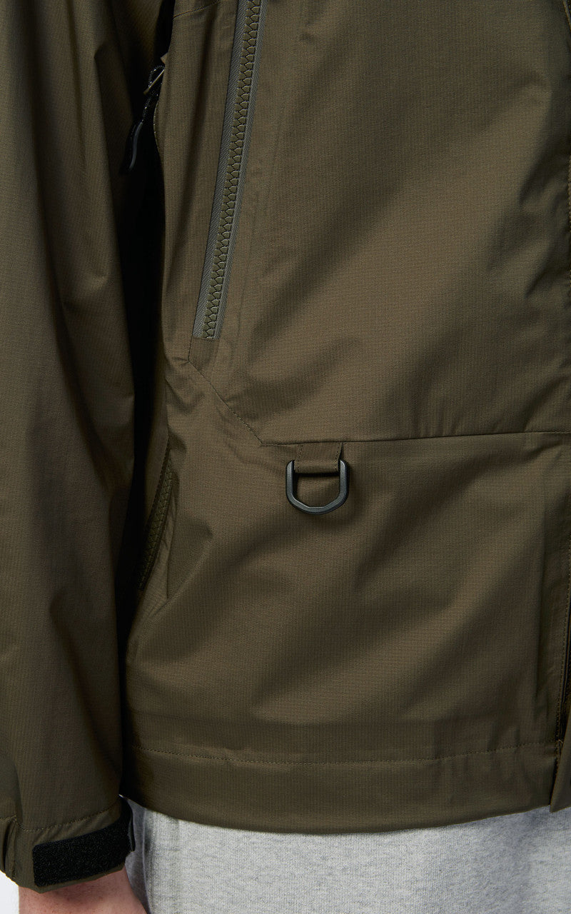 Snow Peak 2.5L Rain Jacket Olive