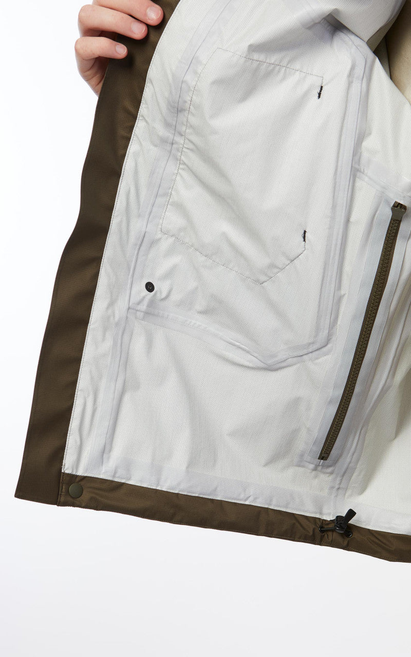 Snow Peak 2.5L Rain Jacket Olive