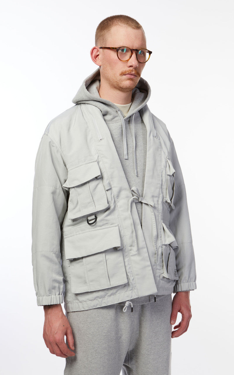 Snow Peak Ny/Paper Cloth Jacket Ice Grey