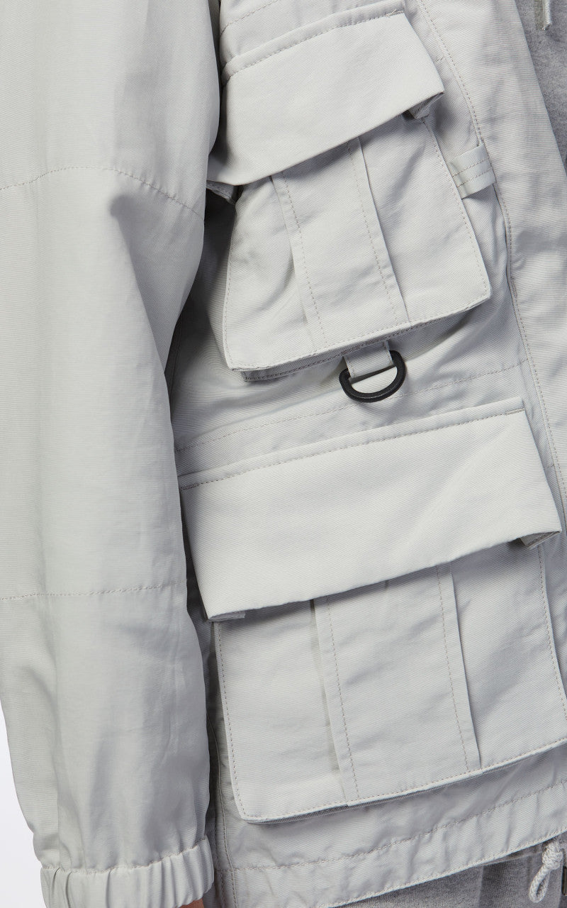 Snow Peak Ny/Paper Cloth Jacket Ice Grey