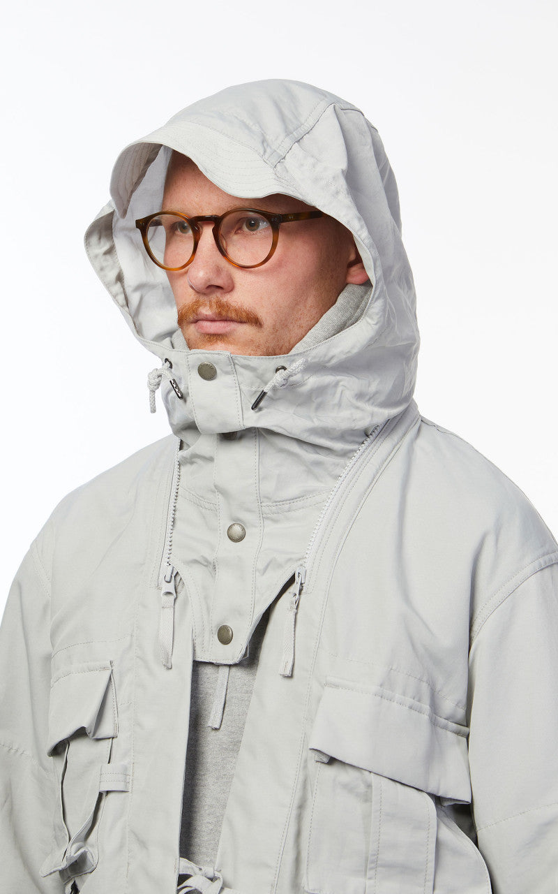 Snow Peak Ny/Paper Cloth Jacket Ice Grey