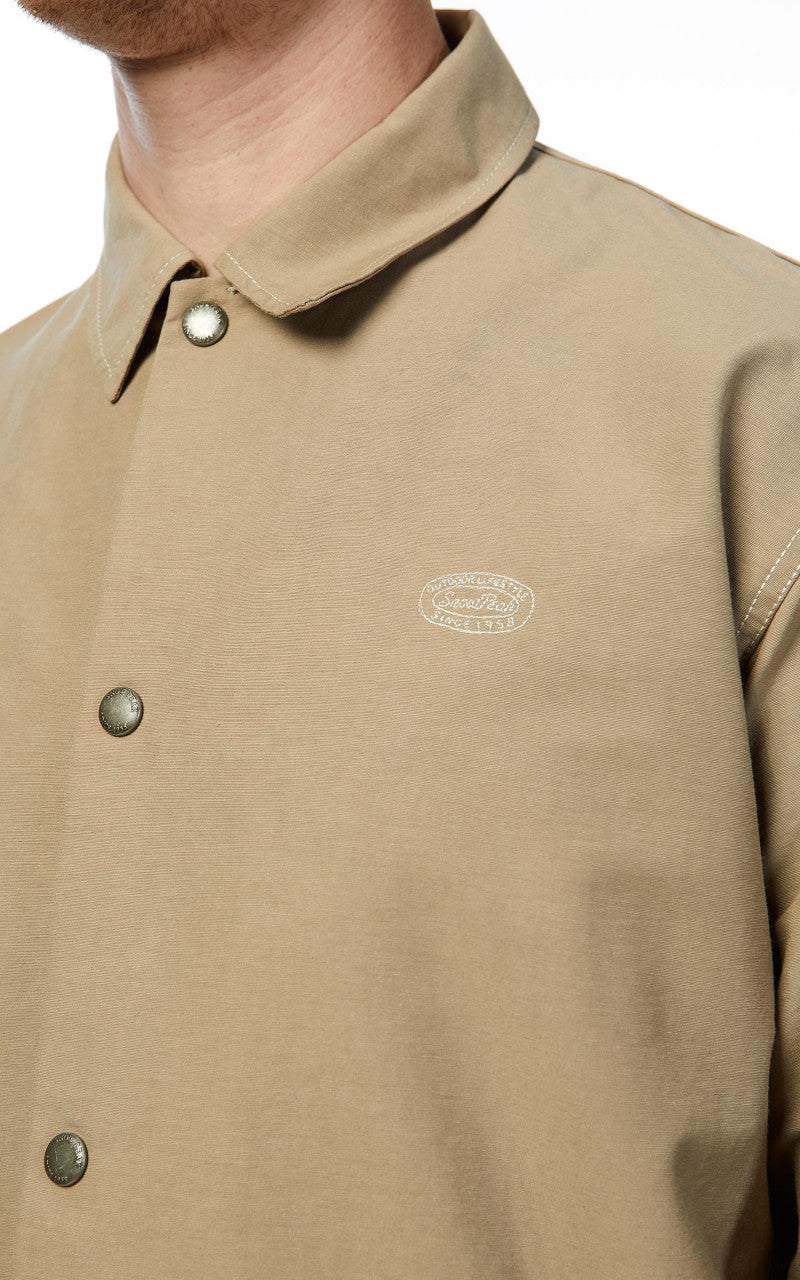 Snow Peak Light Mountain Cloth Jacket Beige